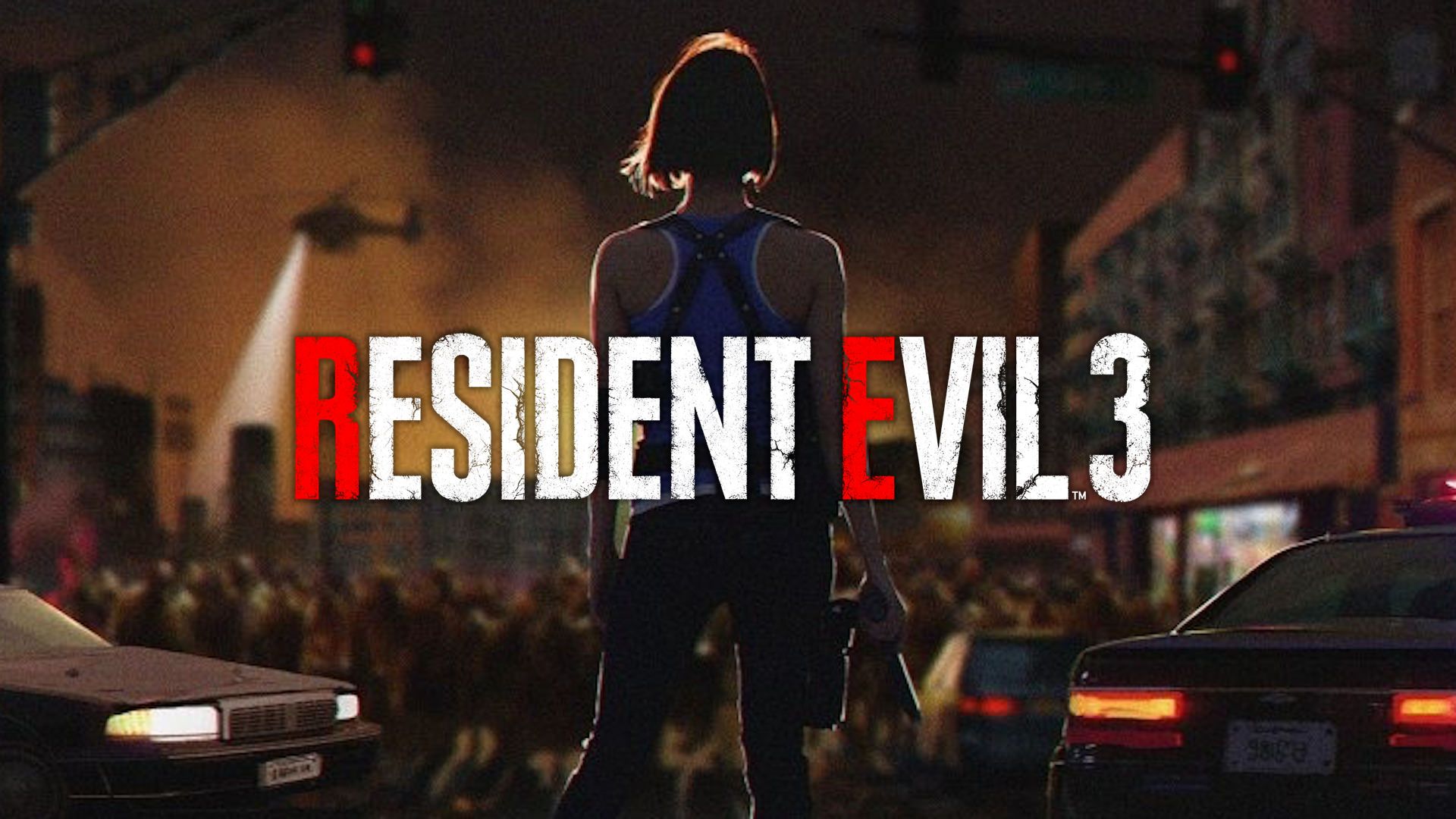 رویارویی جیل ولنتاین با زامبی‌ها در بازی Resident Evil 3