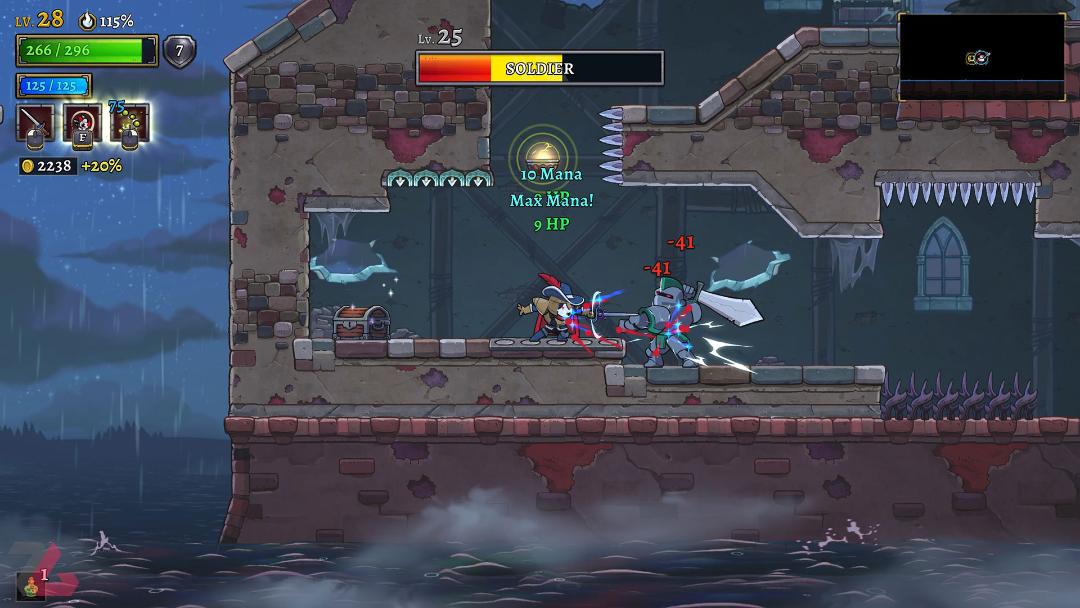 نبرد در دومین سیاه‌چاله بازی  Rogue Legacy 2