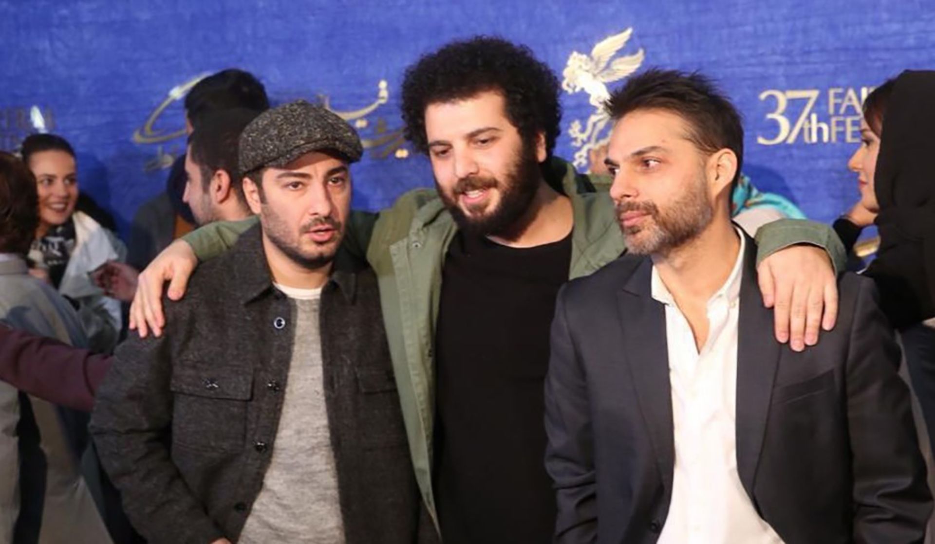 سعید روستایی و نوید محمدزاده و پیمان معادی