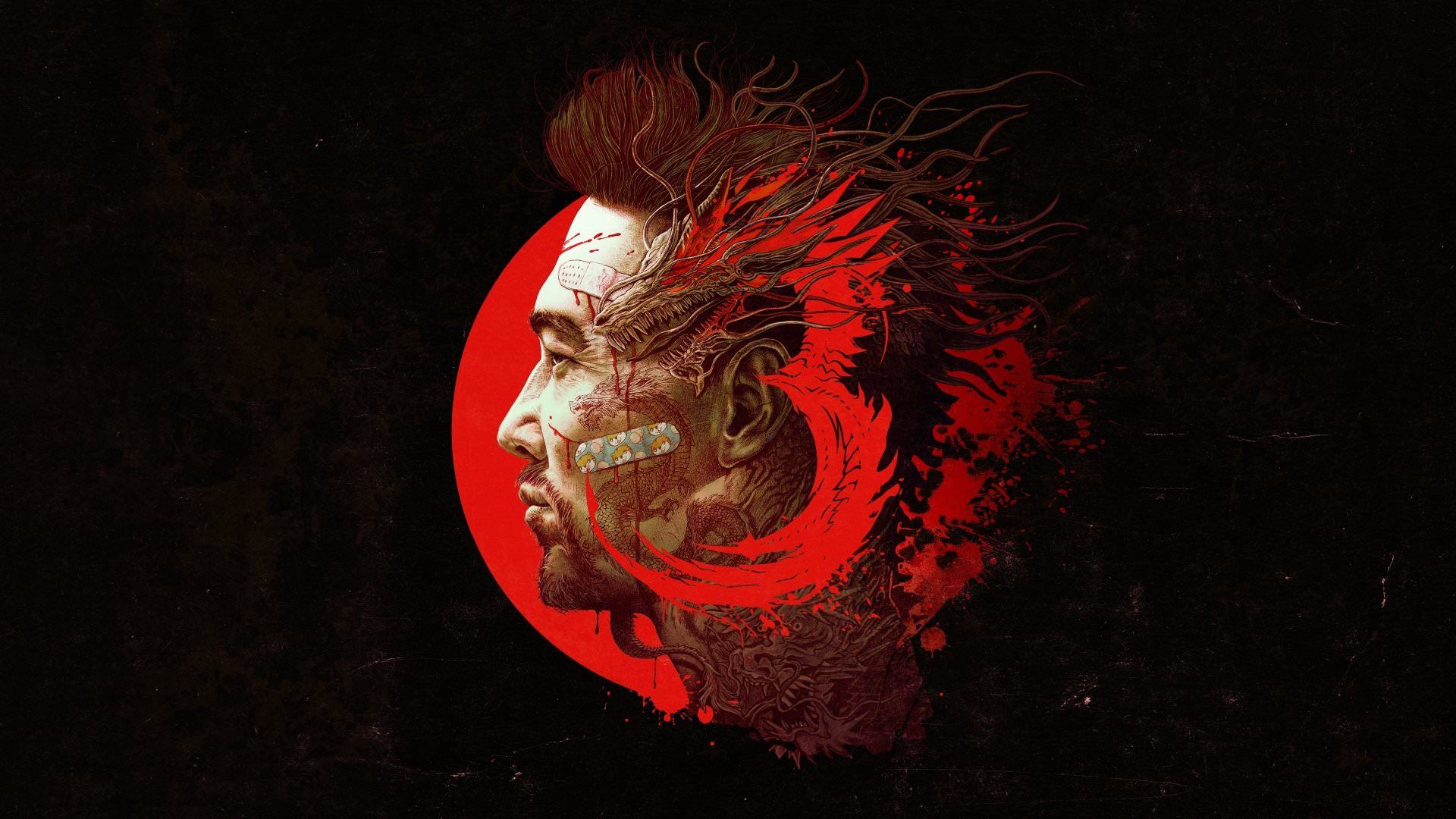 نیمرخ صورت لو ونگ در بازی Shadow Warrior 3