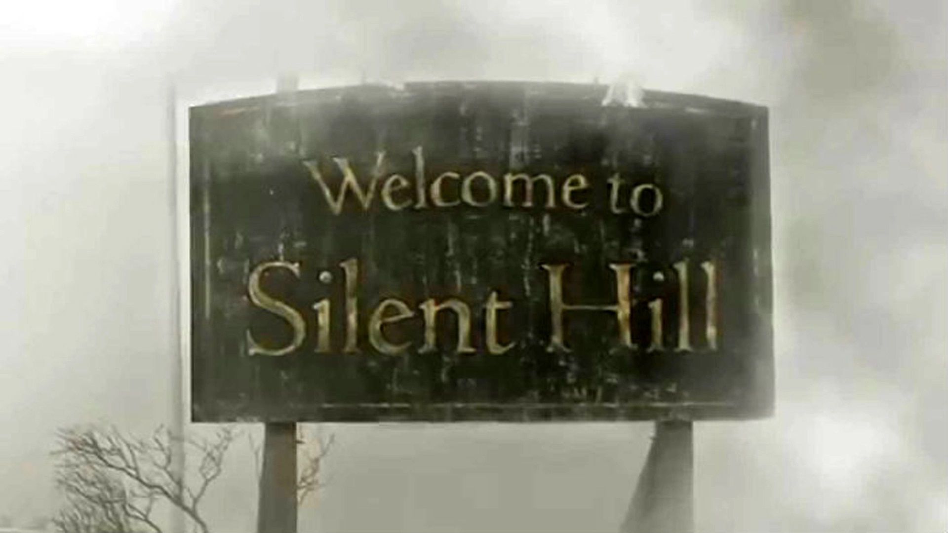 تابلوی به Silent Hill خوش آمدید