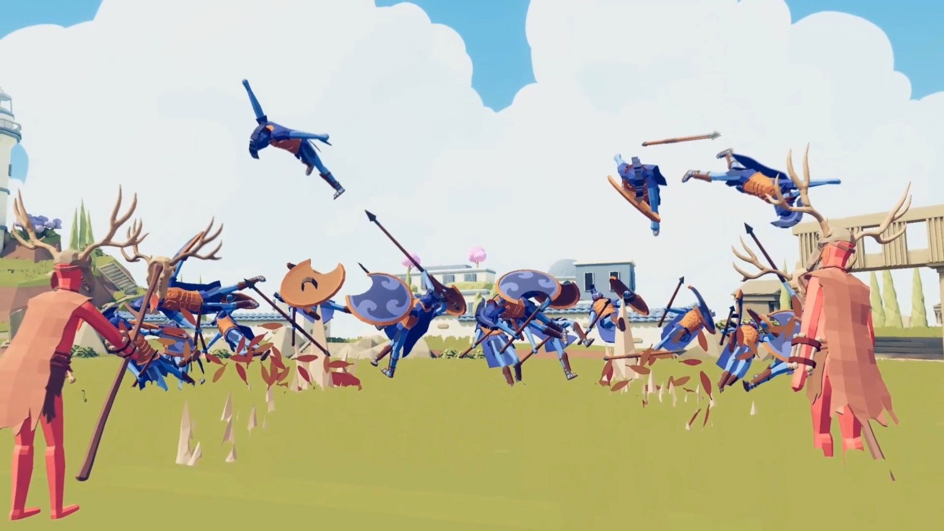 نبردهای تیمی در TABS