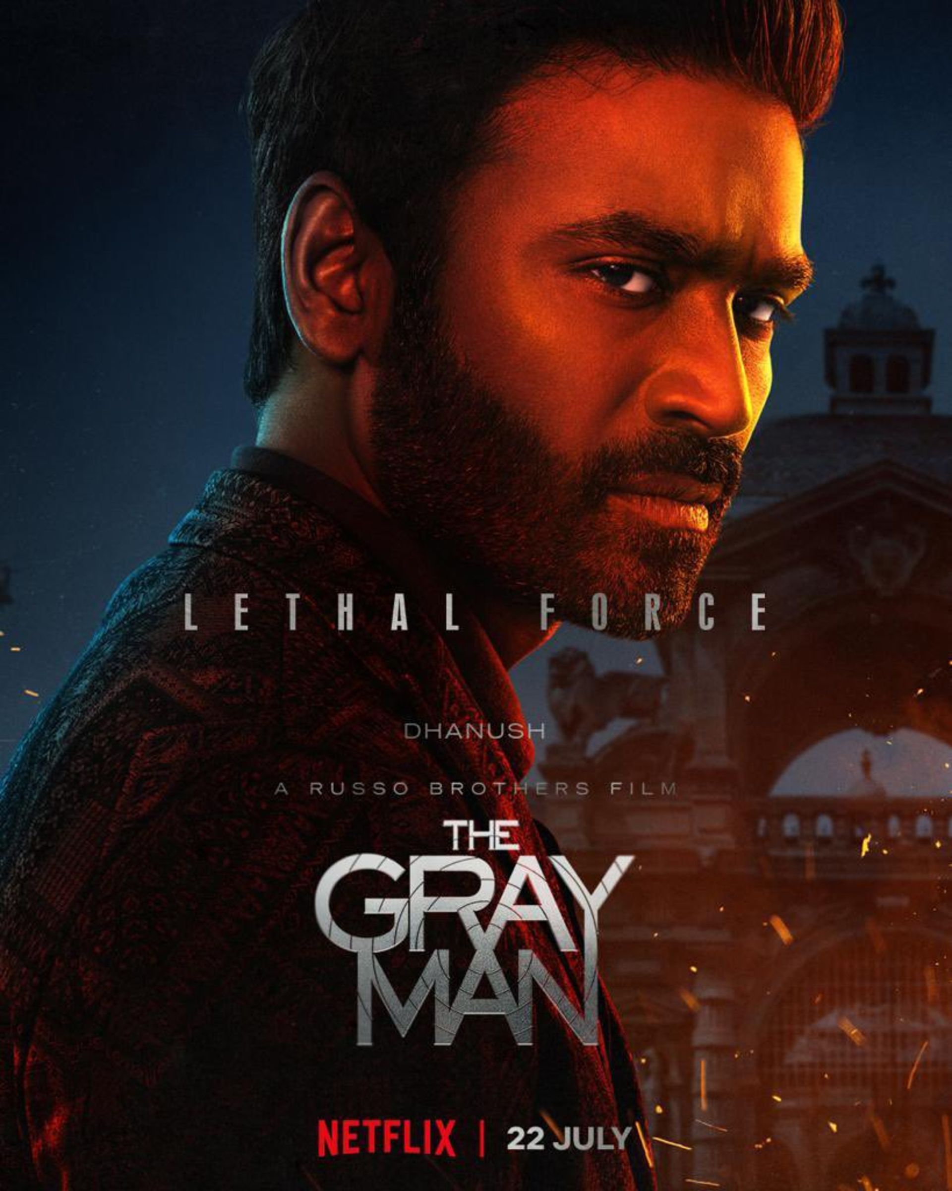 پوستر دنوش در فیلم The Gray Man
