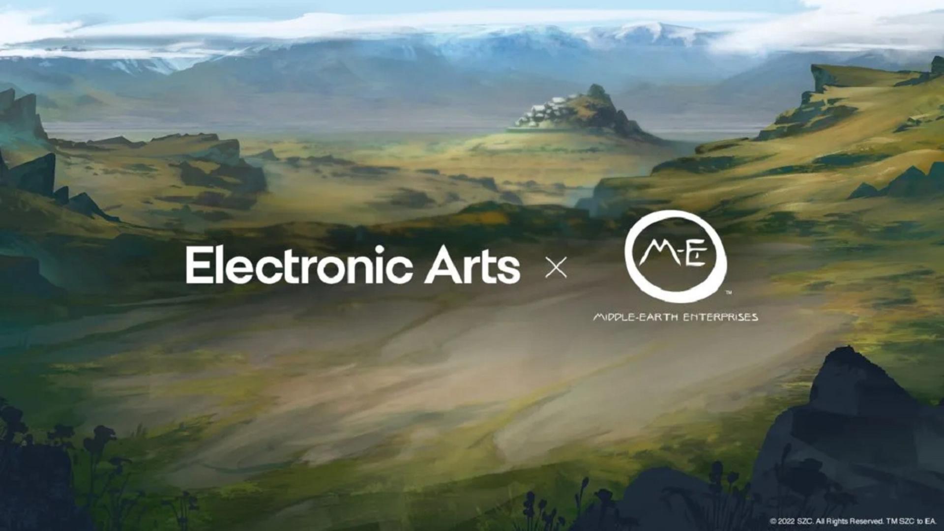 لوگوی EA و مجموعه Middle Earth