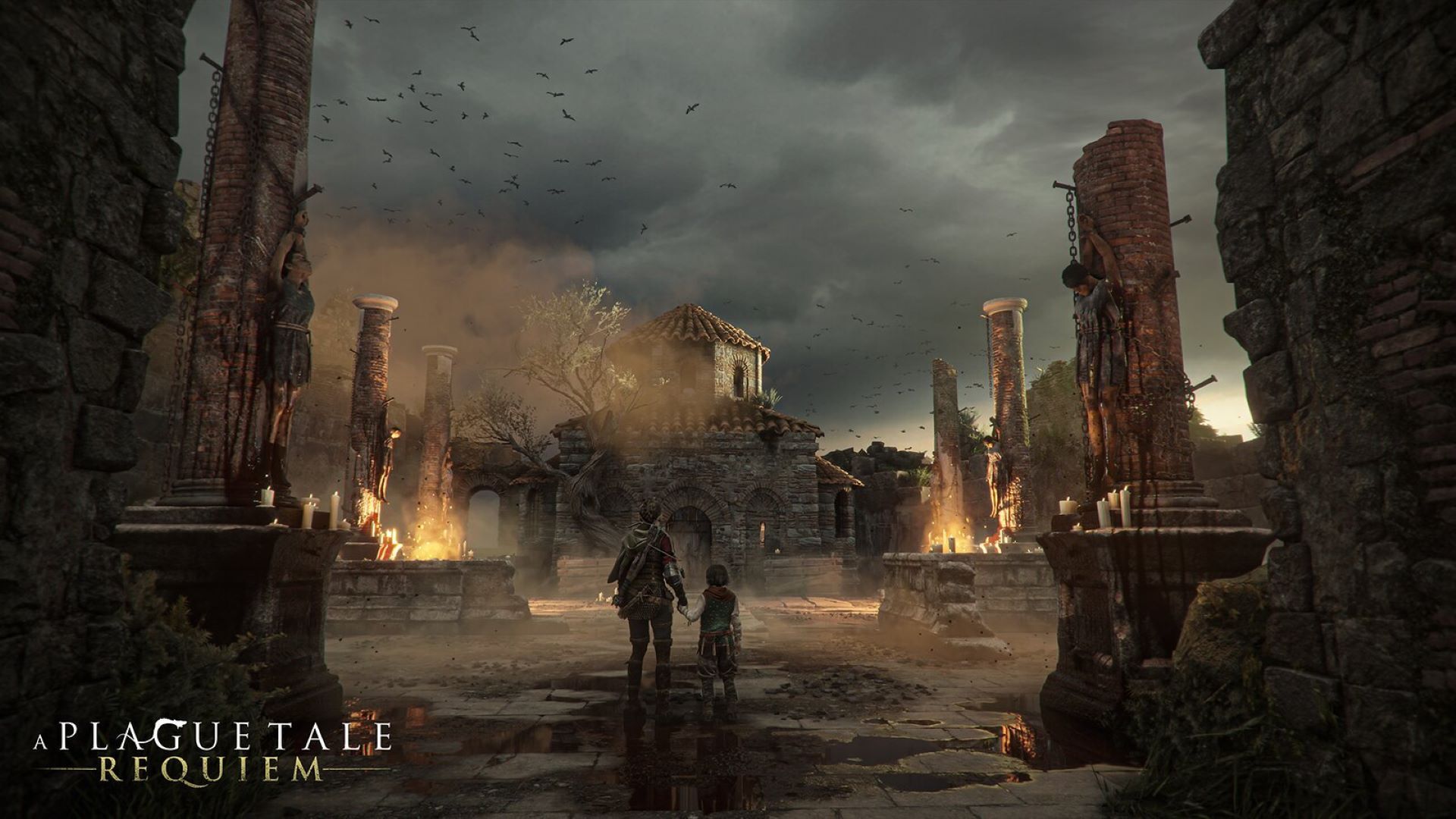 آمیسیا و هوگو در بازی A Plague Tale: Requiem