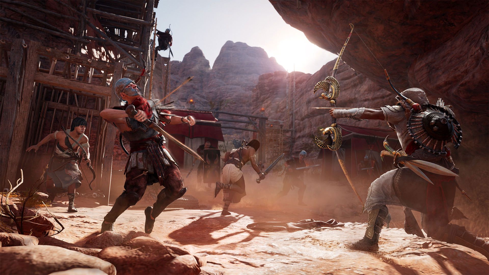 مبارزه با کمان در بازی Assassin’s Creed Origins 