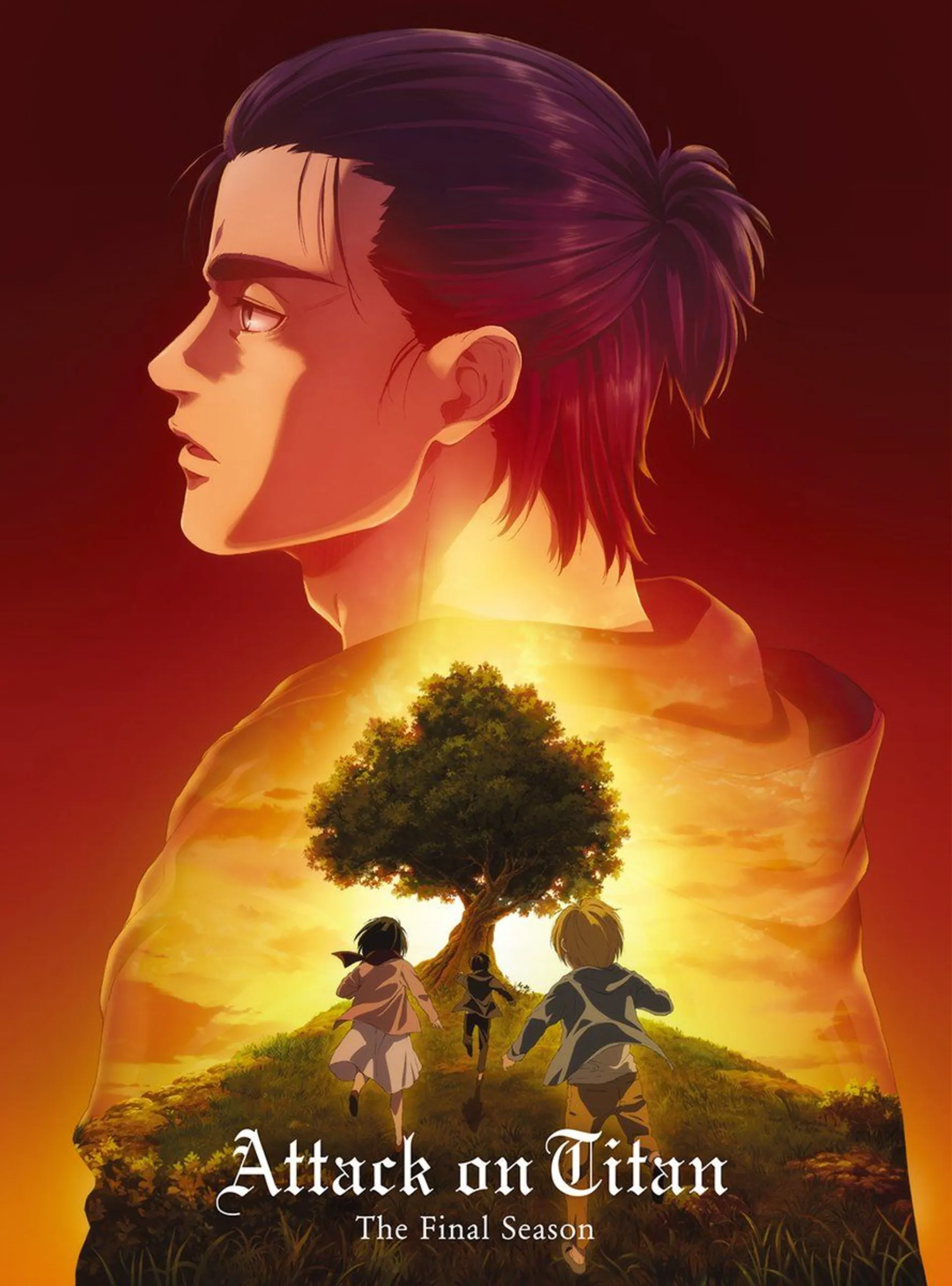 پوستر ویژه فصل پایانی انیمه Attack on Titan