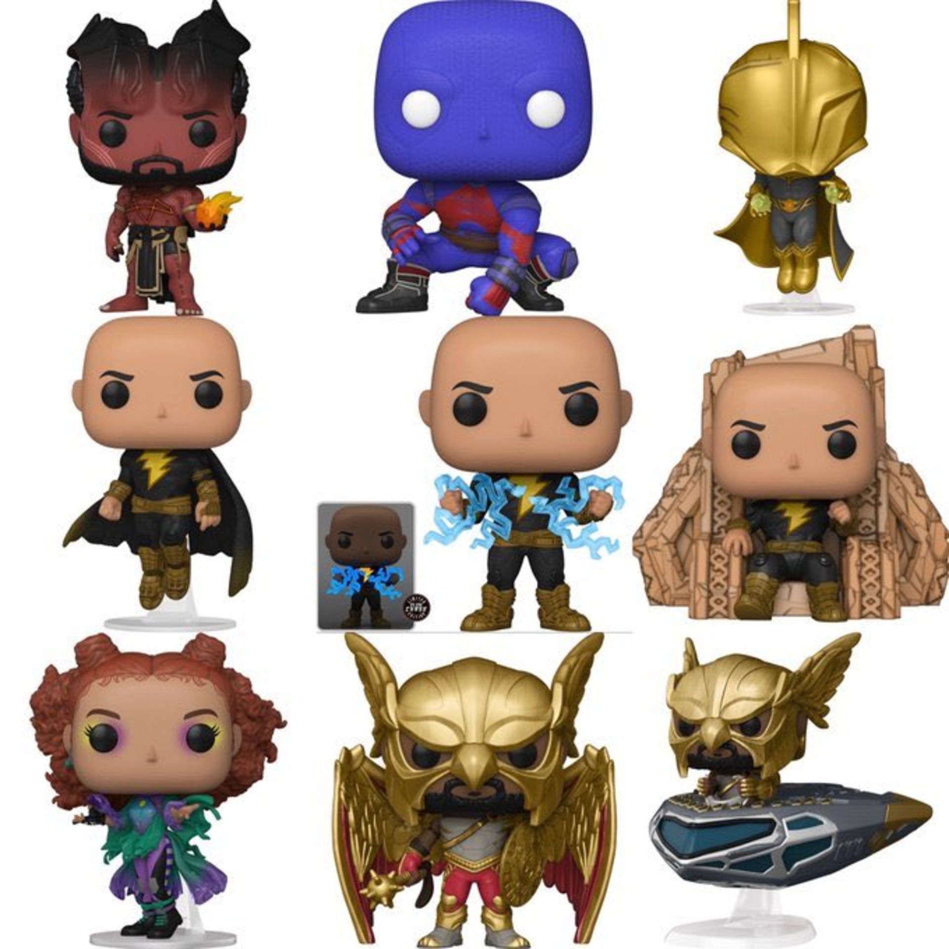 محصولات فانکو پاپ مرتبط با فیلم Black Adam 