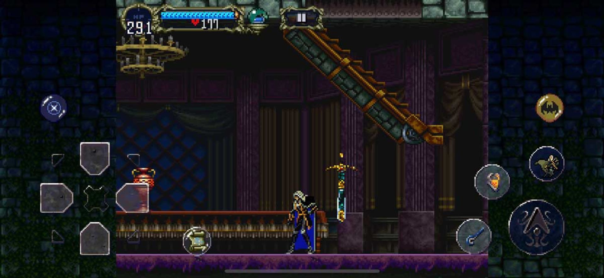 بازی  Castlevania: Symphony of the Night روی موبایل