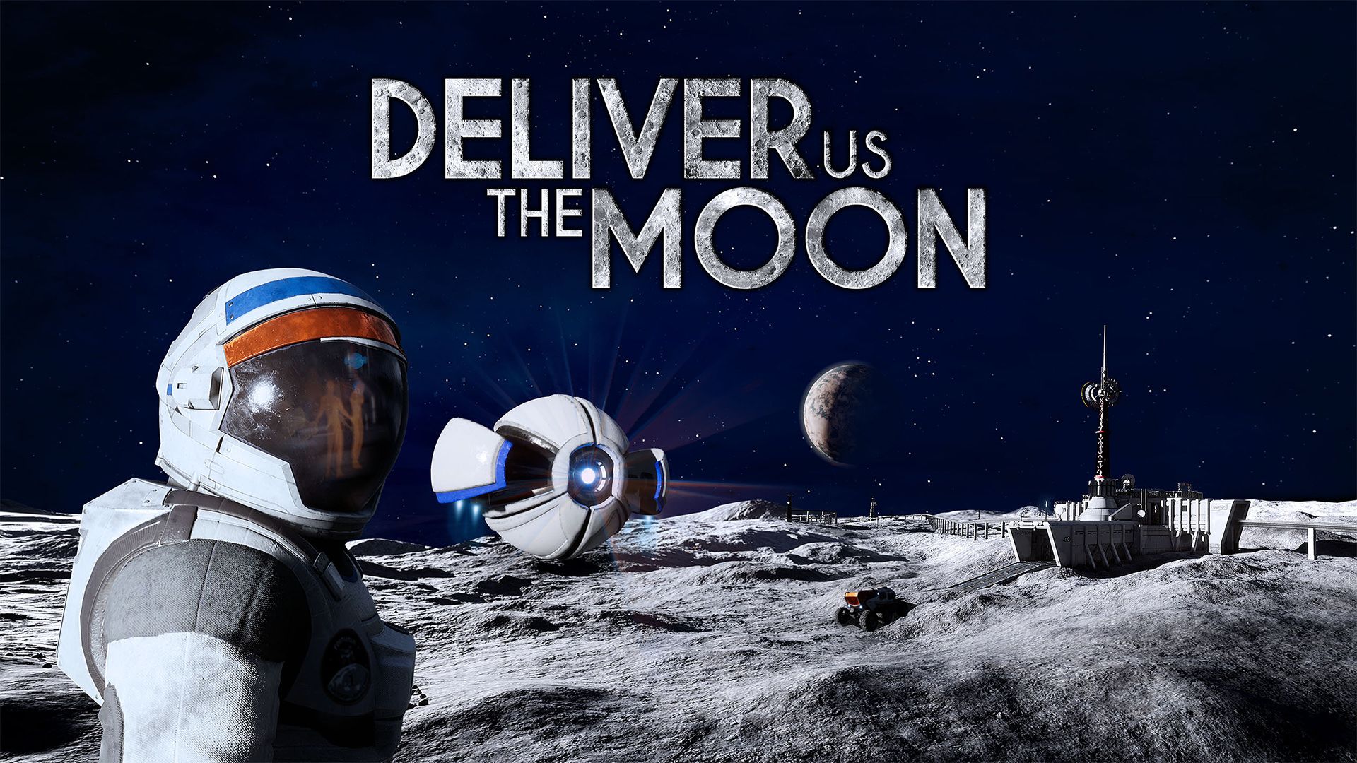 کاراکتر بازی Deliver Us the Moon  در حال اکتشاف در فضا