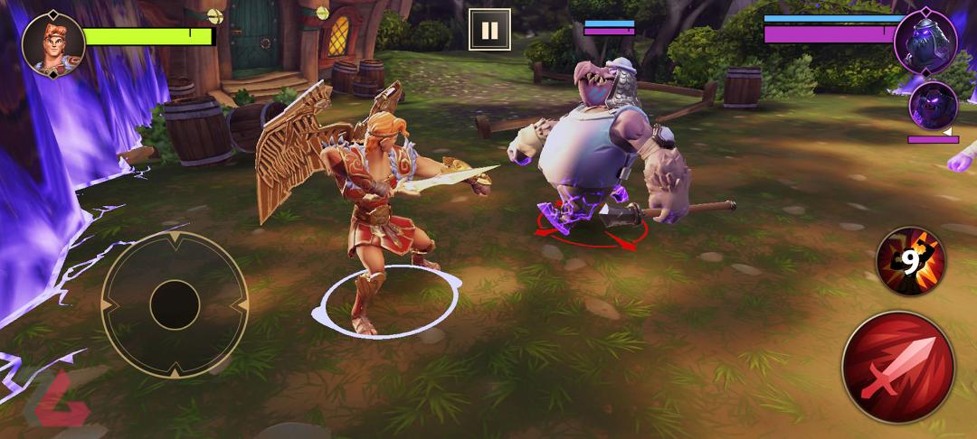 شخصیت هرکول در بازی Disney Mirrorverse