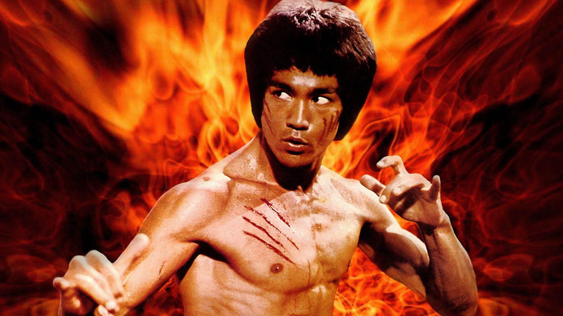 پوستر فیلم Enter the Dragon با حضور بروس لی