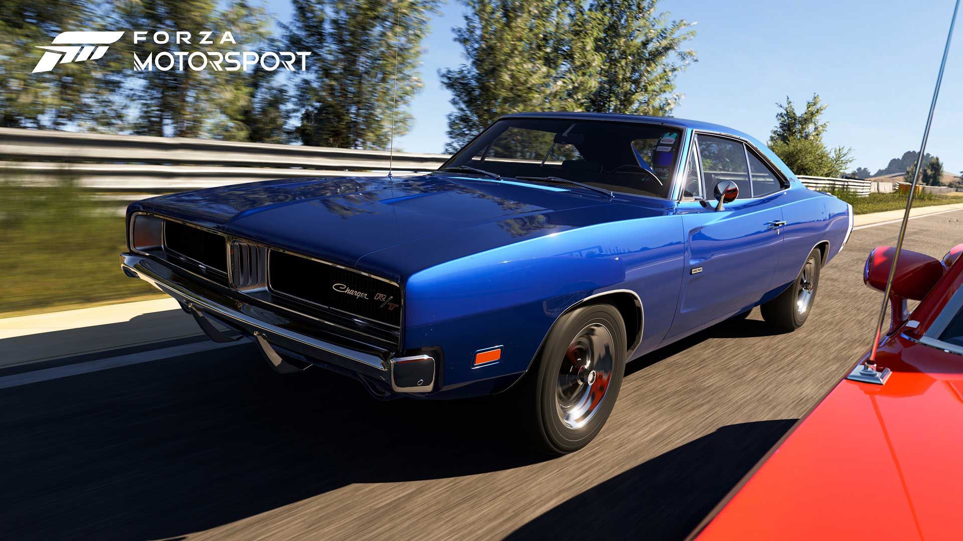خودرو آبی در بازی Forza Motorsport