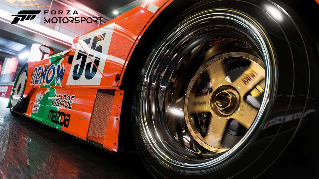لاستیک ماشین در بازی Forza Motorsport