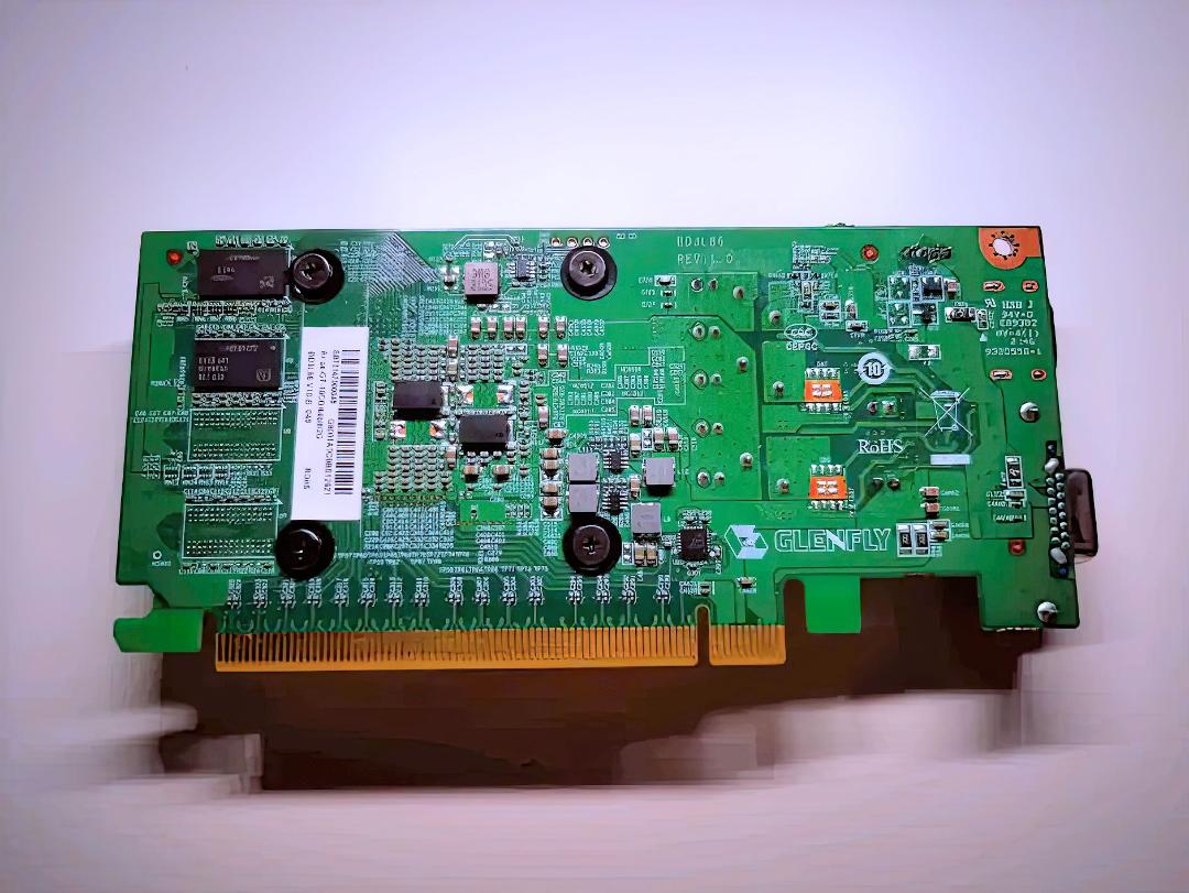 تصویر منتسب  به کارت گرافیک چینی Zhaoxin Glenfly Arise GT10C0