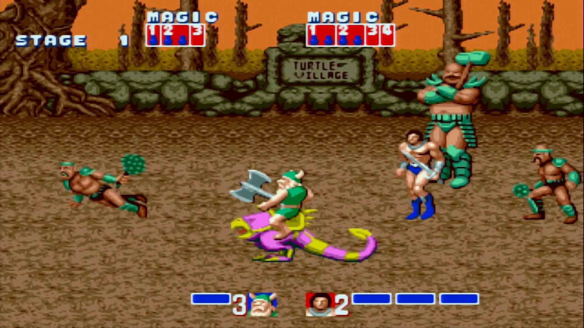 بازی Golden Axe Classic