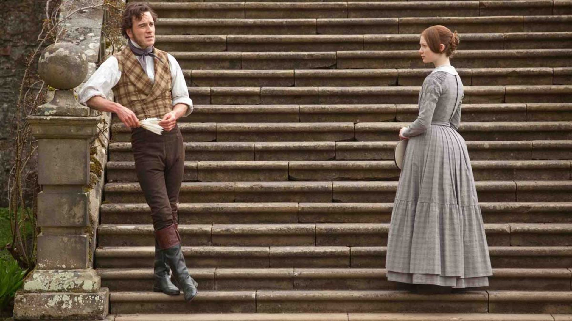 جین ایر در فیلم Jane Eyre، محصول سال ۲۰۱۱ میلادی به کارگردانی کری جوجی فوکوناگا