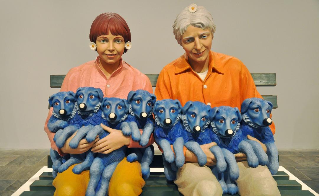 jeff_koons_String_of_Puppies