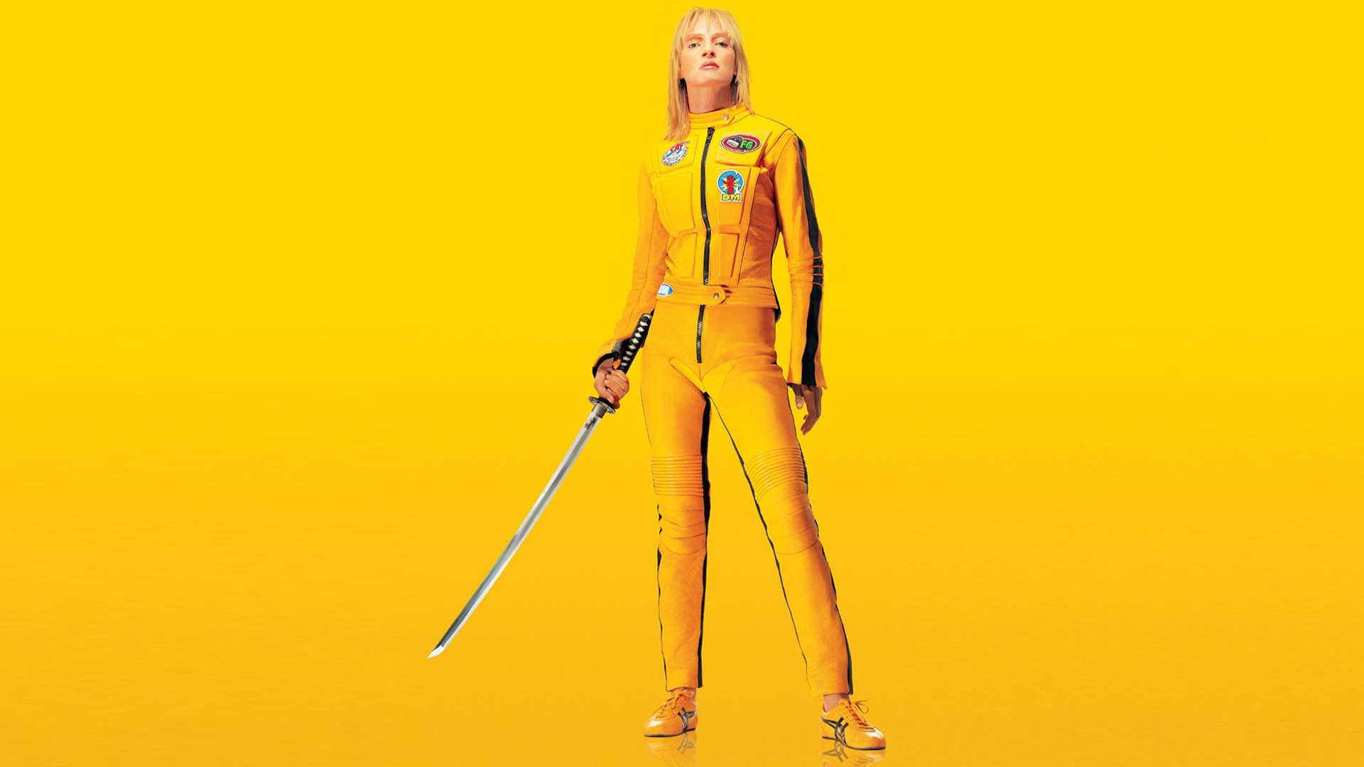 پوستر فیلم Kill Bill: Volume 1 با حضور اوما تورمن