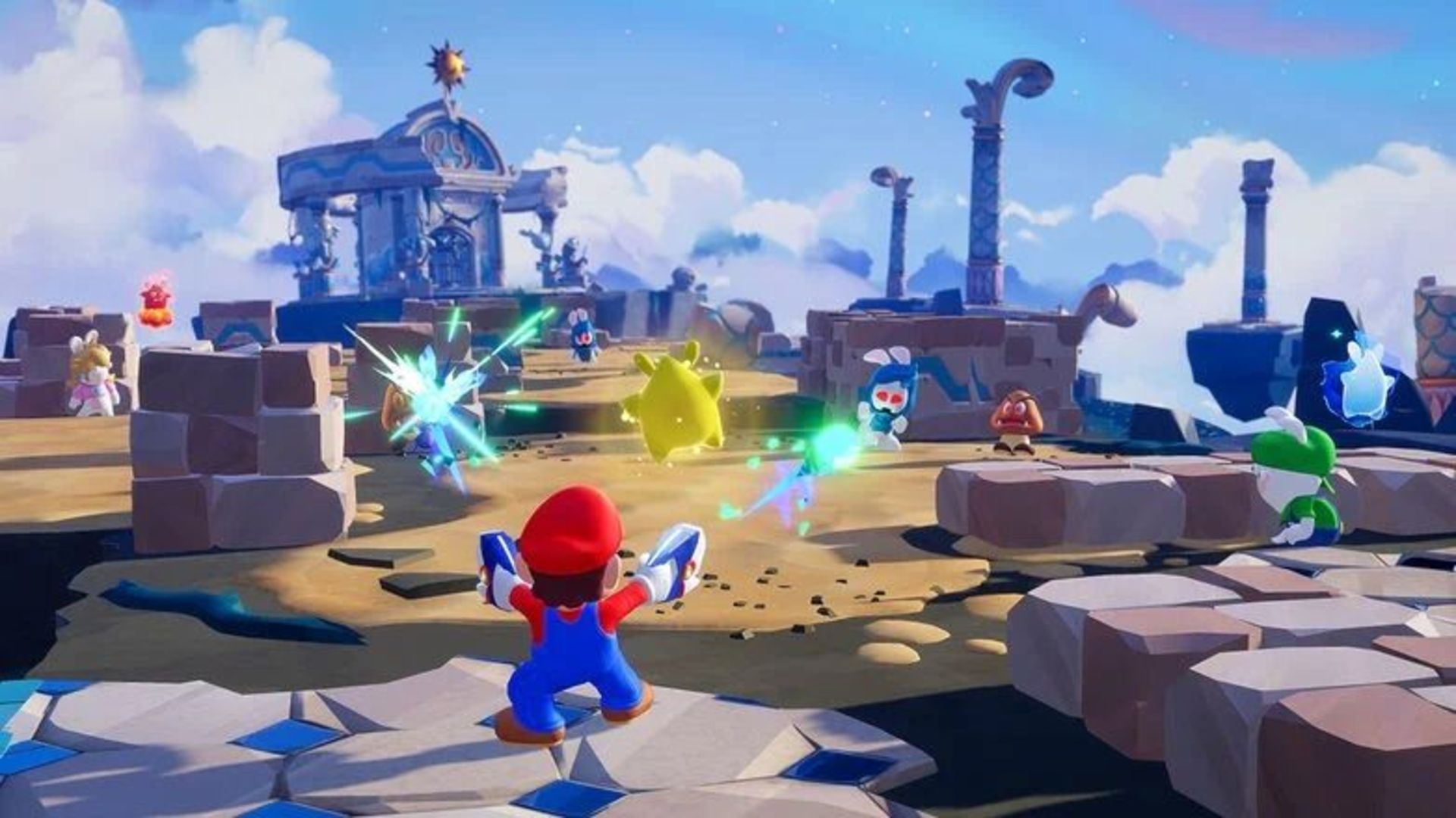 کاراکترهای بازی Mario + Rabbids Sparks of Hope  شرکت یوبیسافت