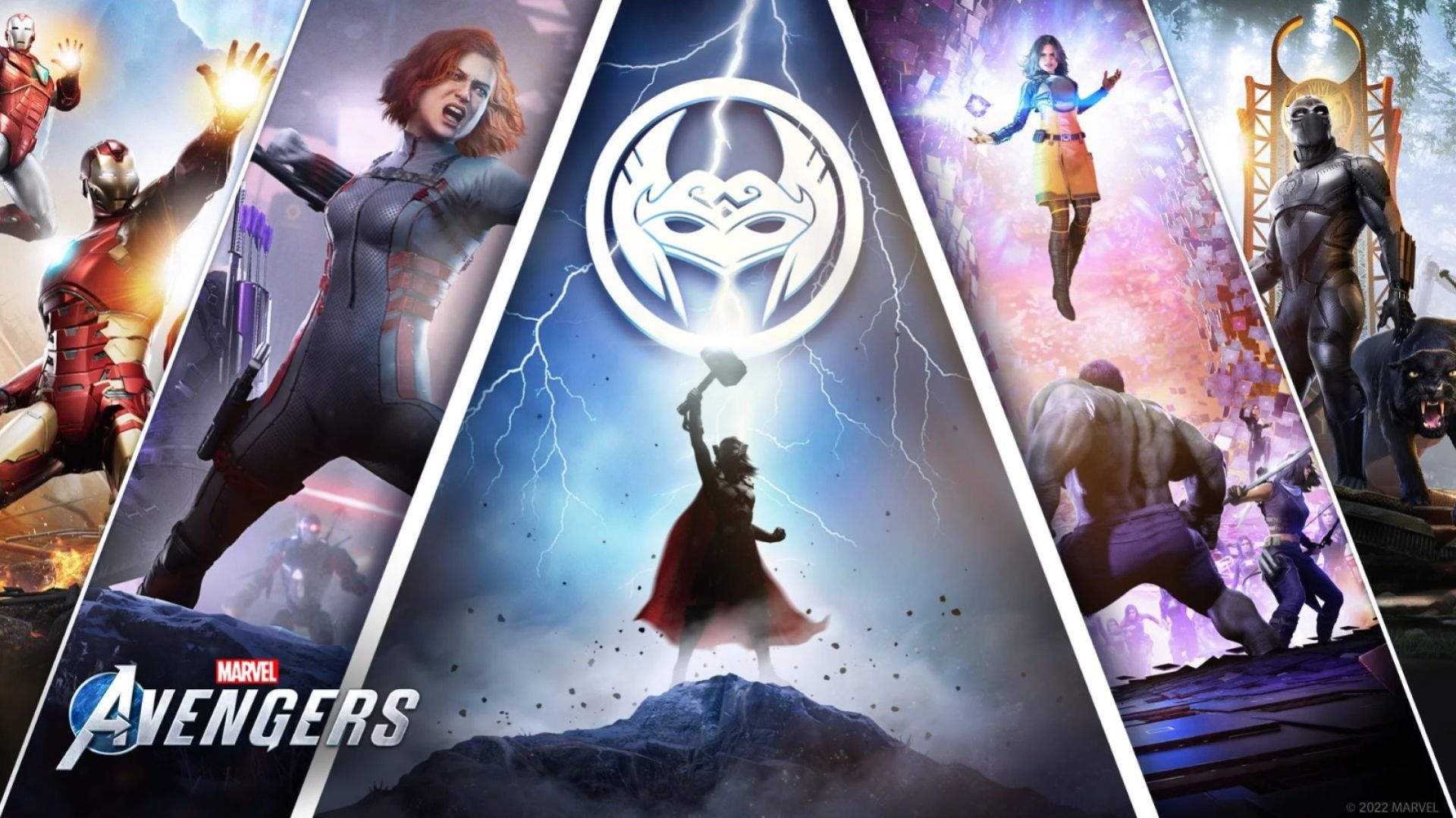 جین فاستر در میان ابرقهرمانان بازی Marvel’s Avengers