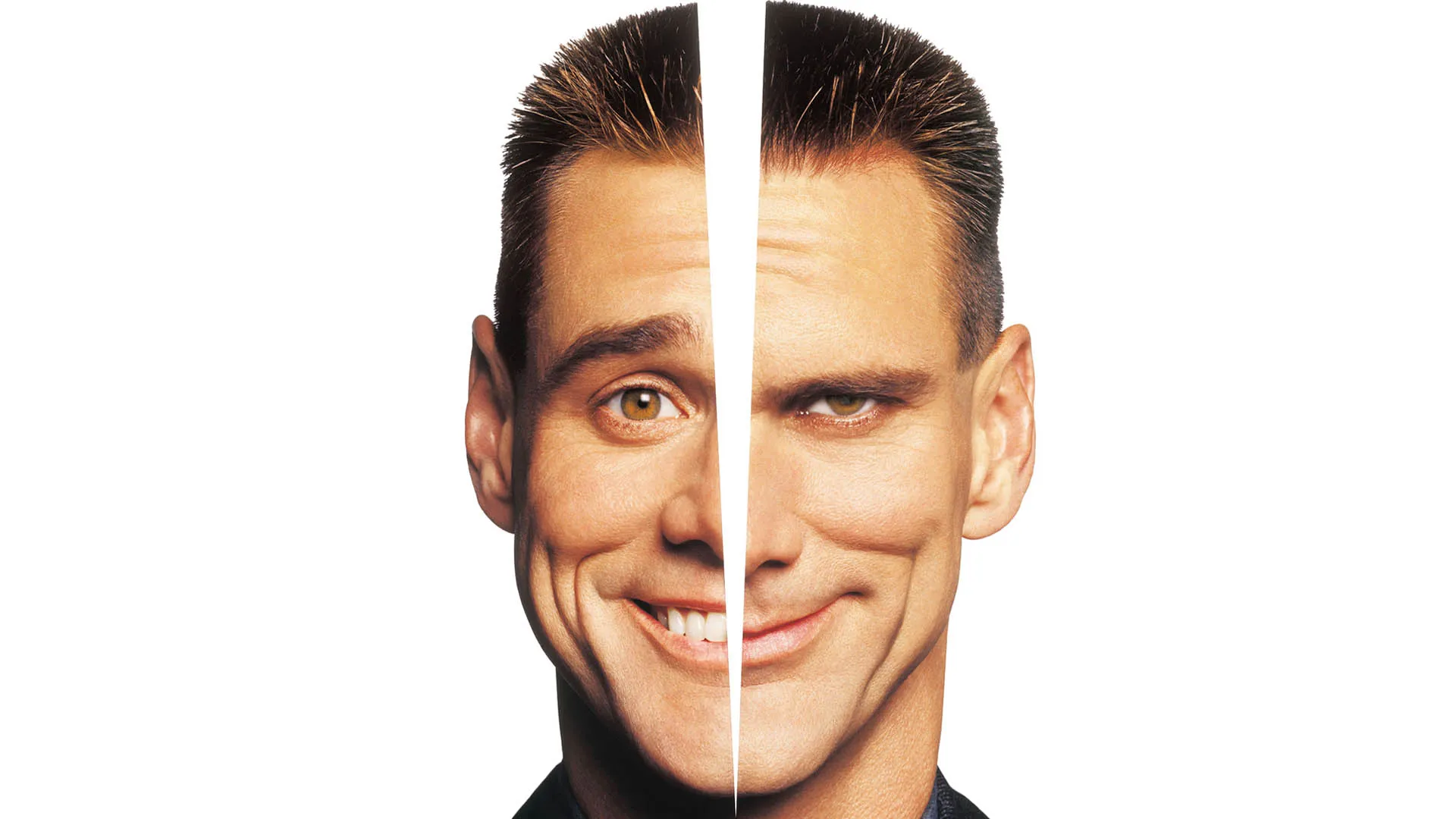 دو شخصیت مختلف جیم کری در فیلم Me, Myself & Irene