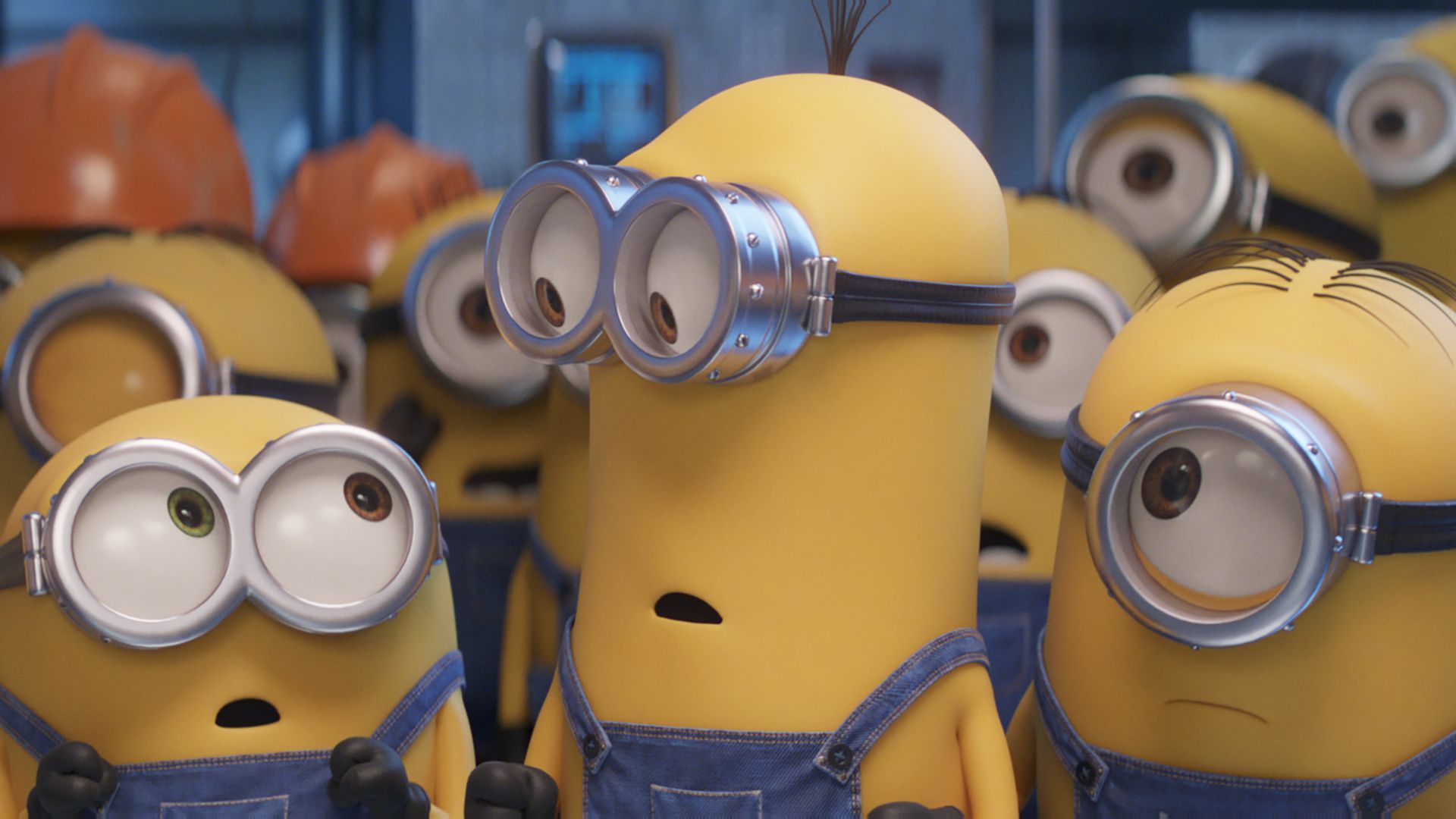 مینیون ها در خانه گرو در انیمیشن Minions: The Rise of Gru