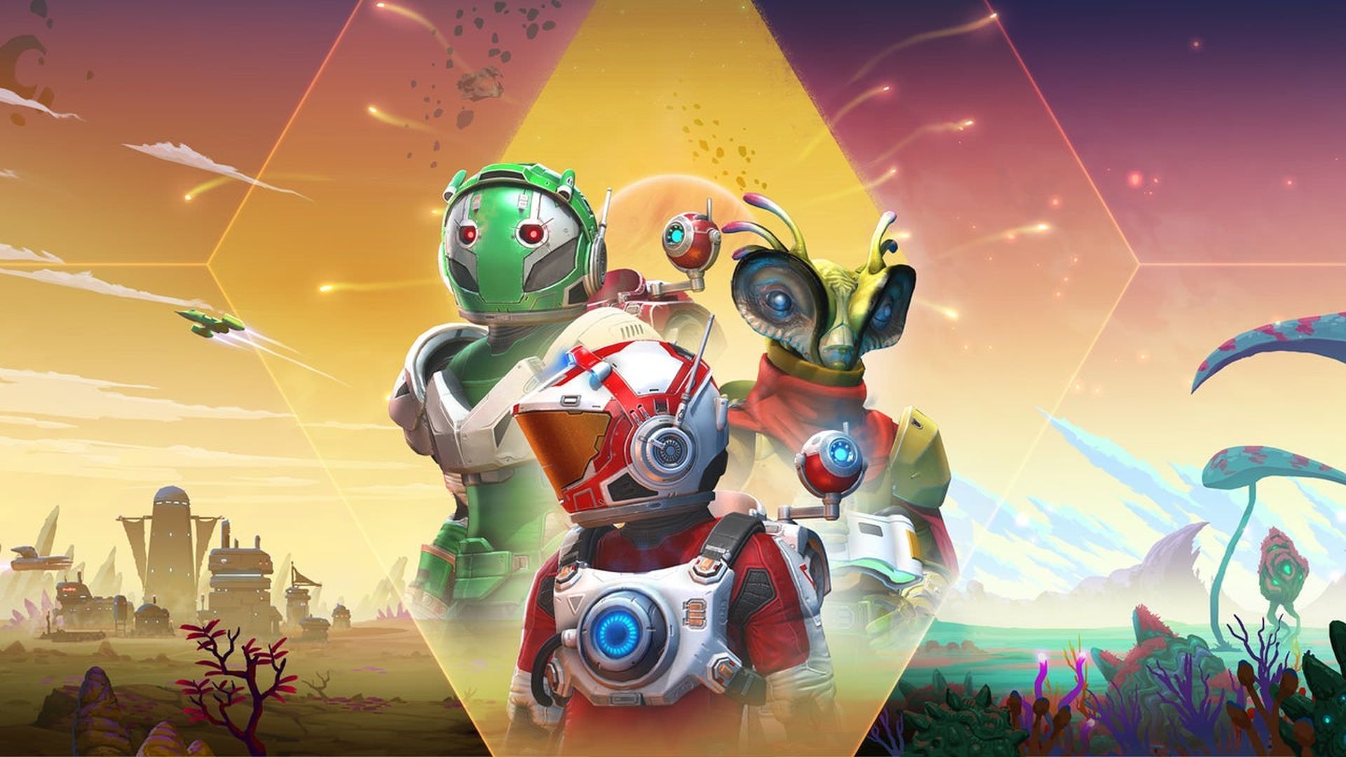 تصویر هنری بازی No Man’s Sky استودیو هلو گیمز