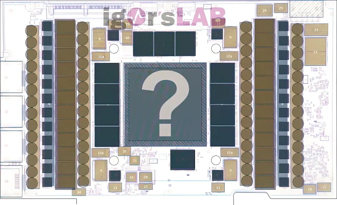 PCB کارت گرافیک GeForce RTX 4090