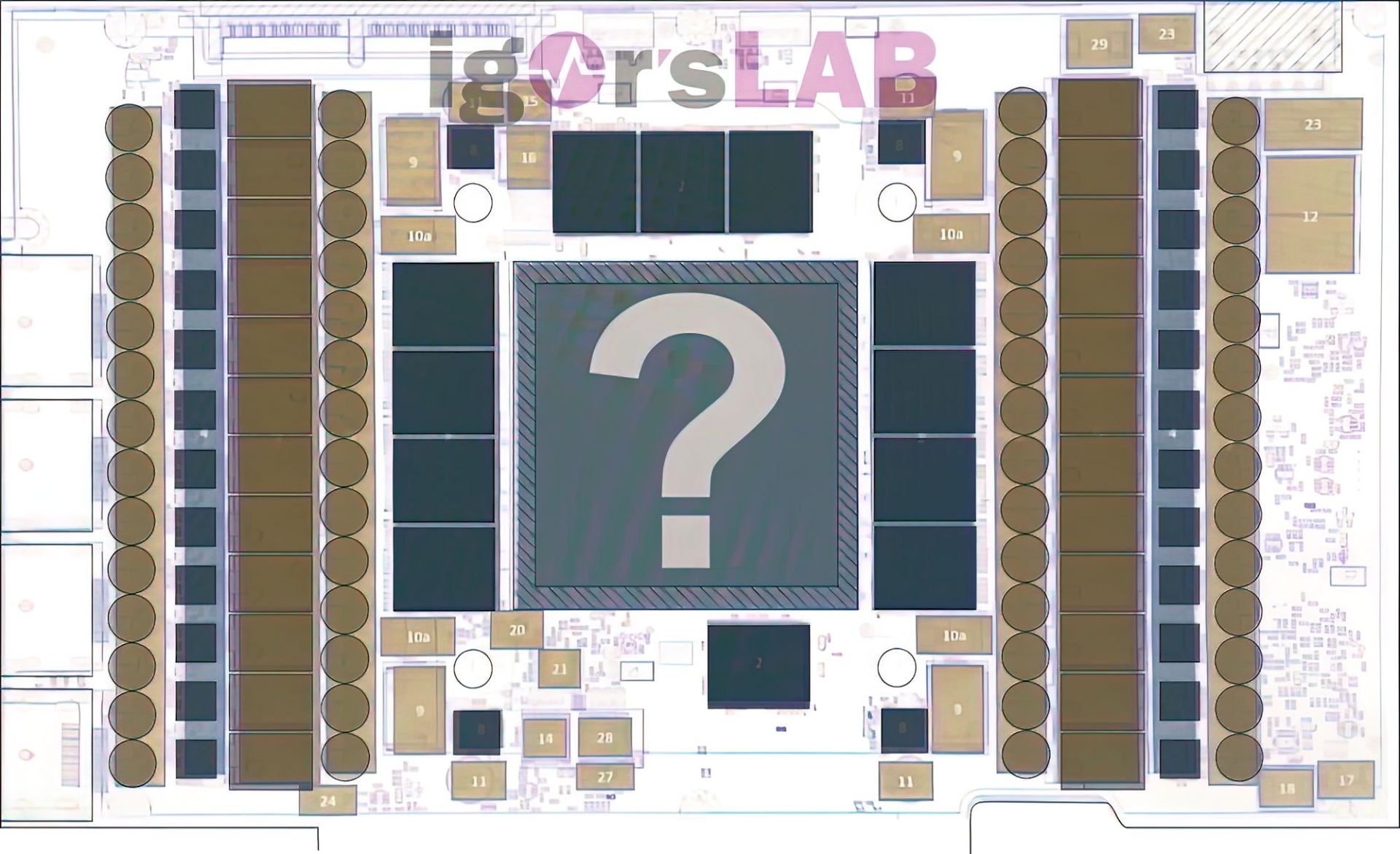 PCB کارت گرافیک GeForce RTX 4090