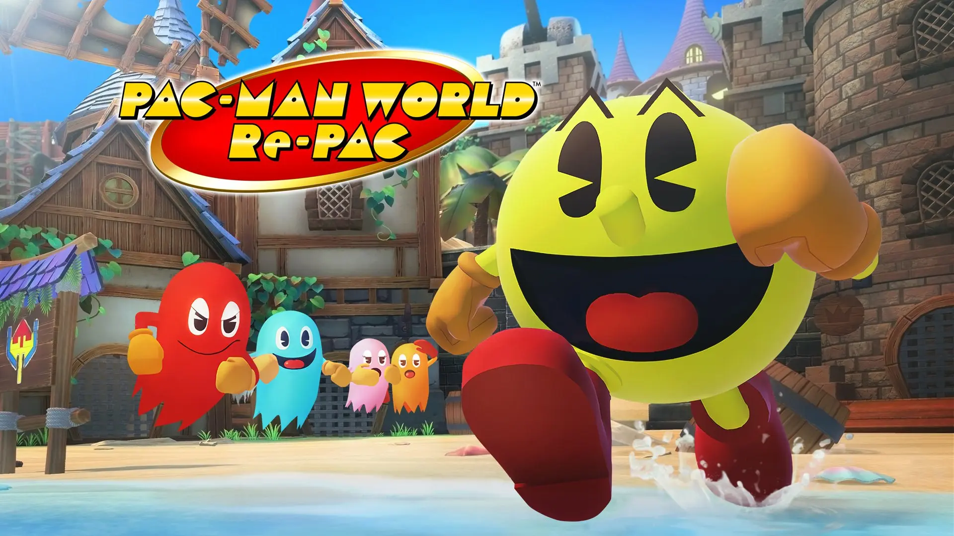 کاراکترهای بازی Pac-Man World Re-PAC 
