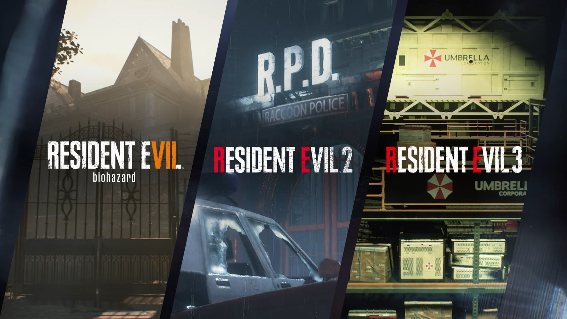 ارتقا نسل نهمی سه بازی Resident Evil