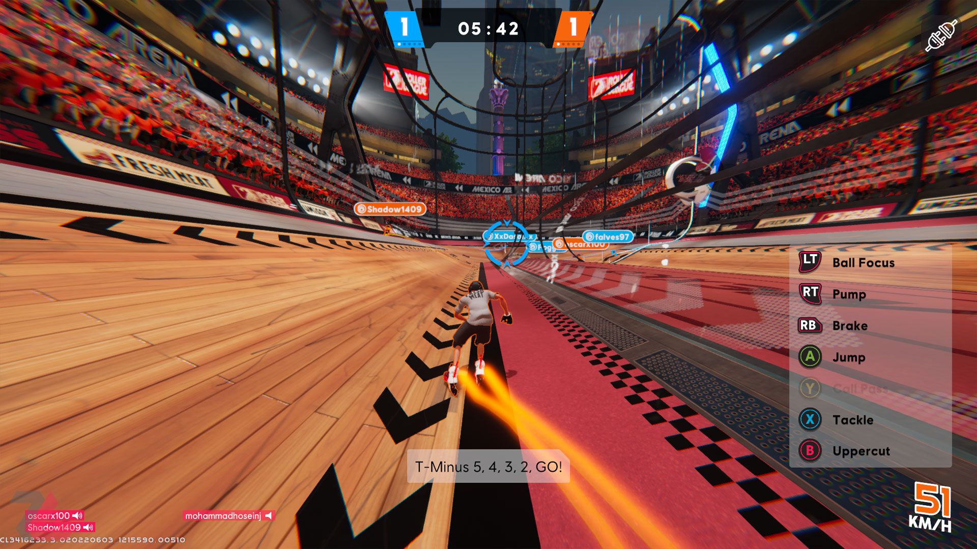 یک زمین مسابقه متفاوت در بازی Roller Champions (رولز چمپیونز) شرکت یوبیسافت