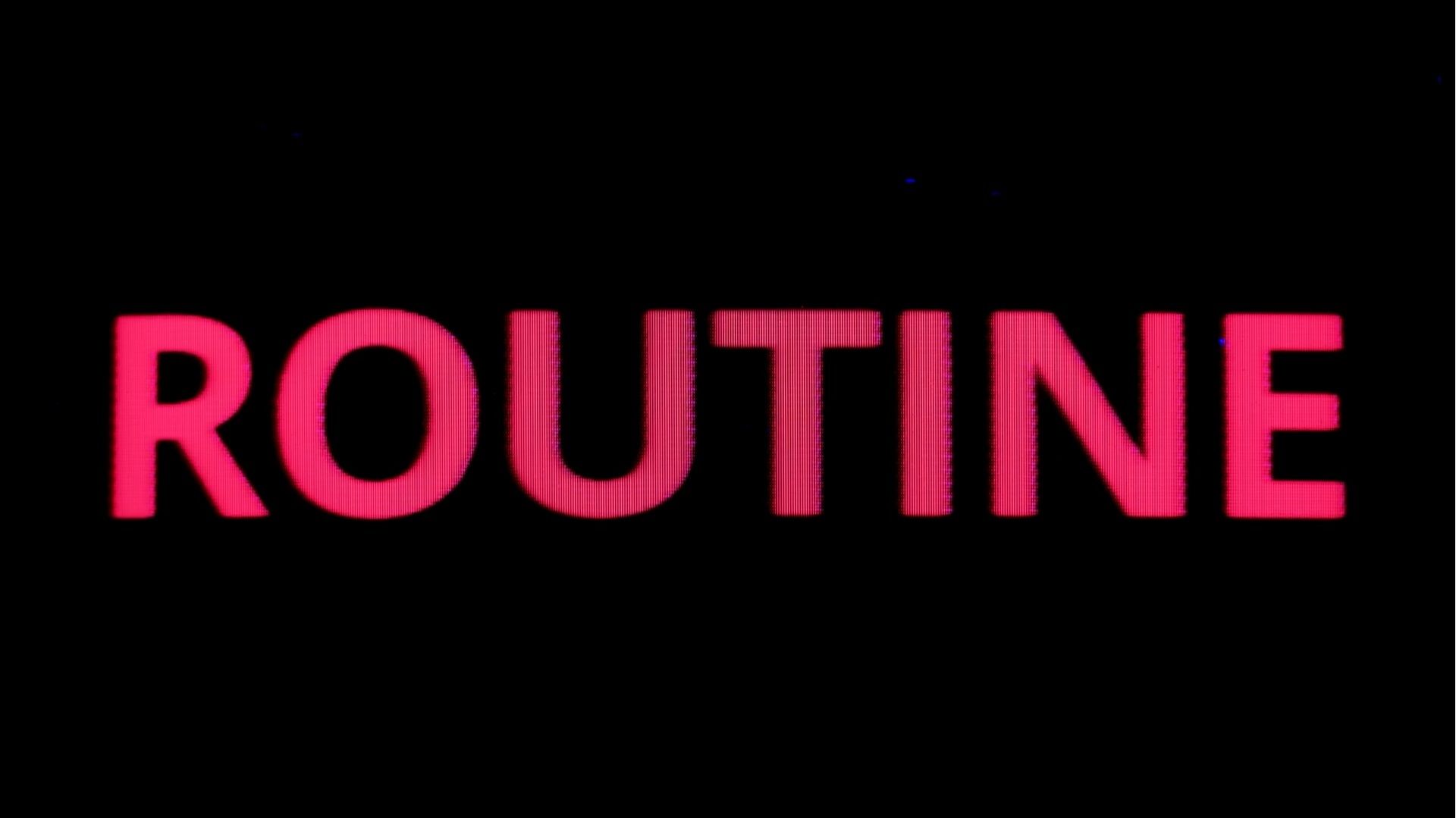 لوگوی بازی Routine