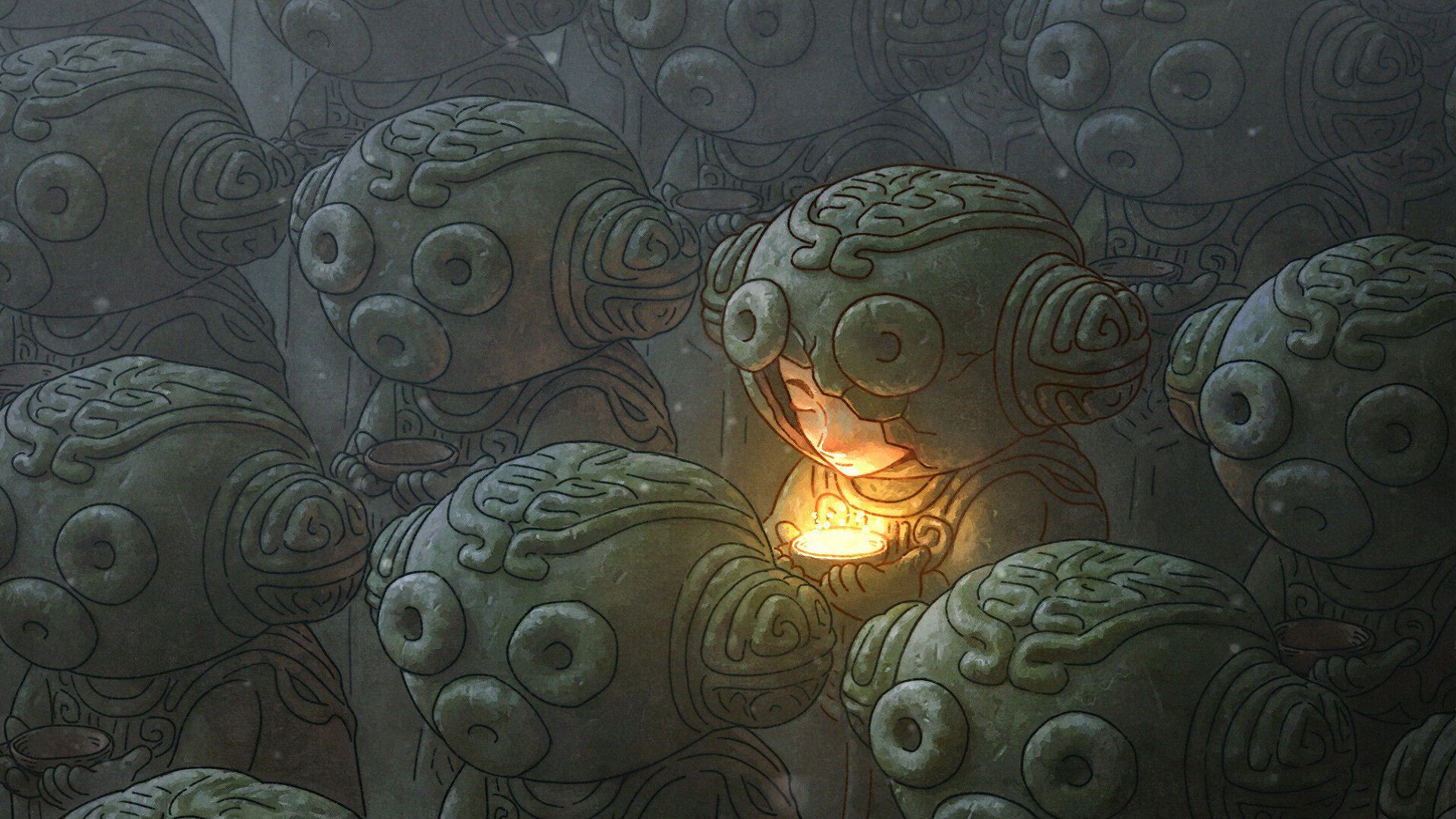 sam-carr-sleeping-statues