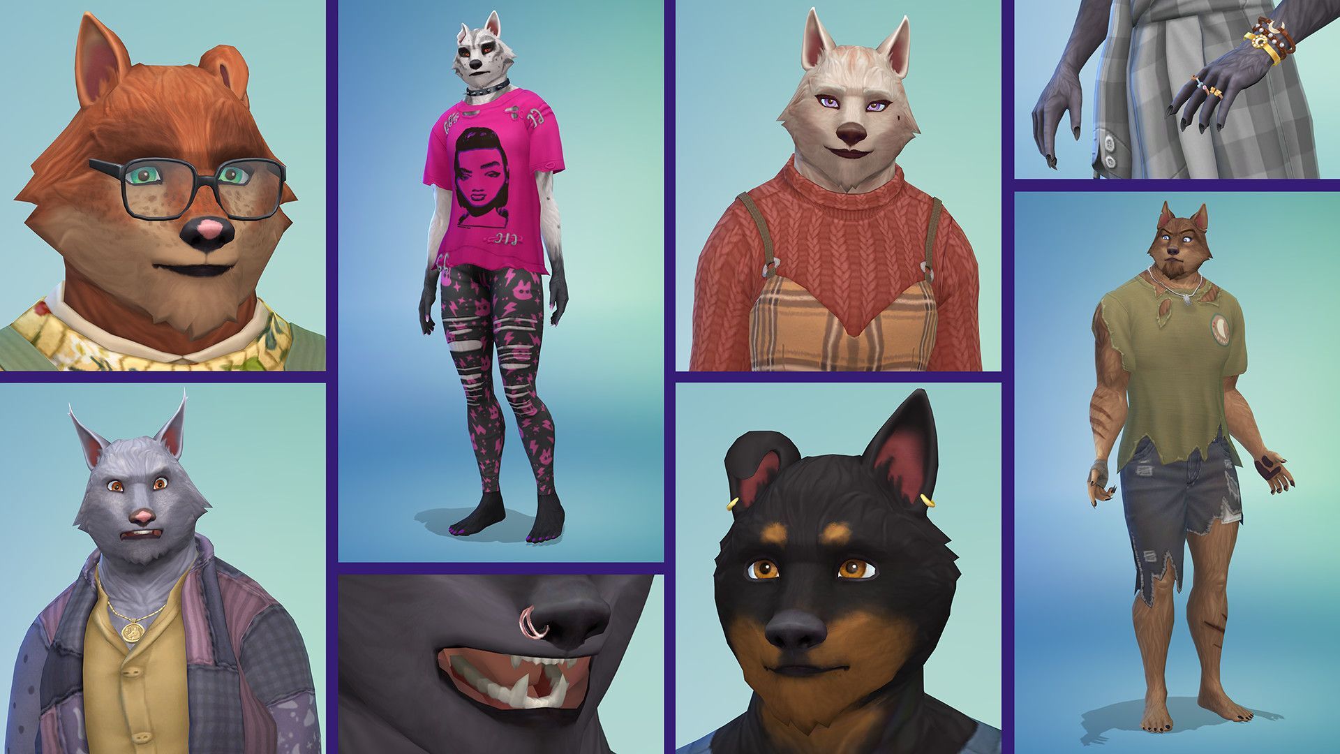 گرگینه‌ها در بازی The Sims 4