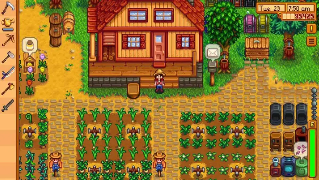 بازی Stardew Valley کشاورزی و مزرعه داری