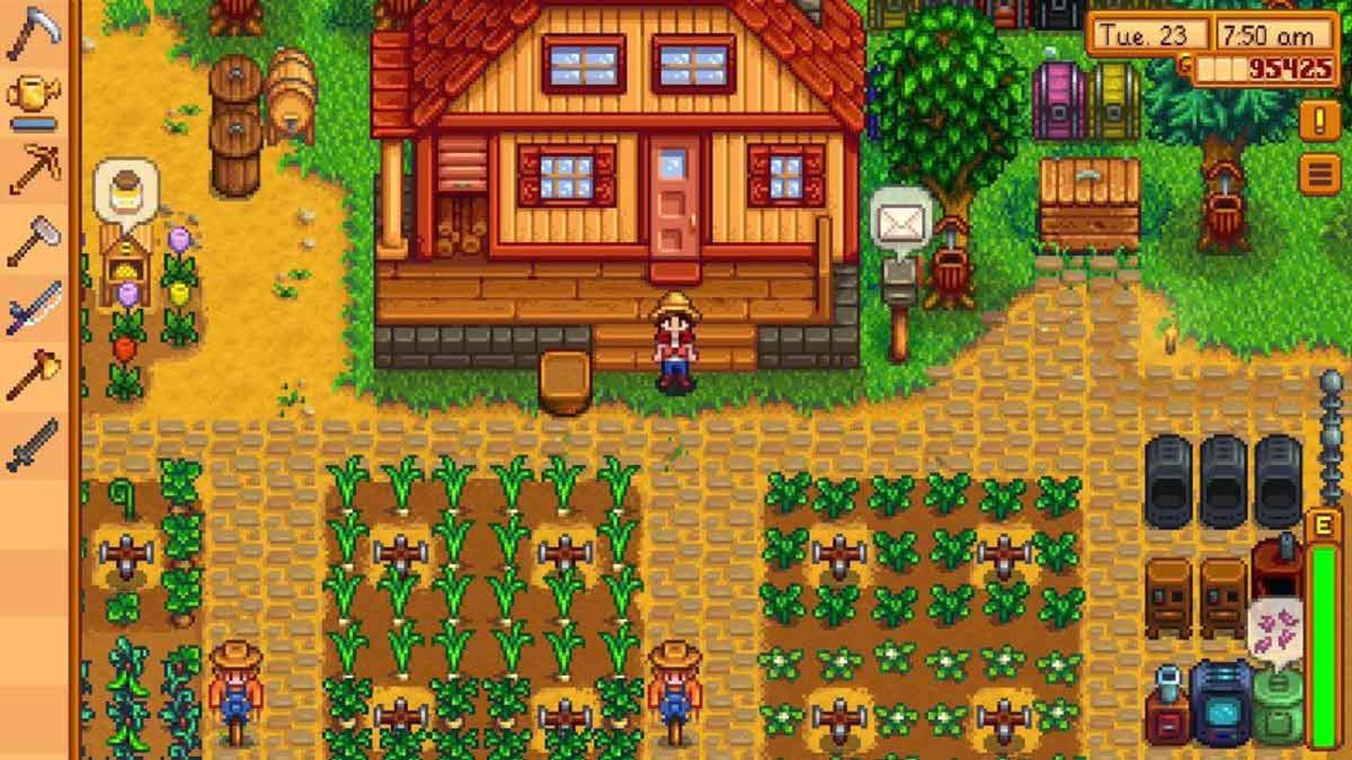 بازی Stardew Valley کشاورزی و مزرعه داری