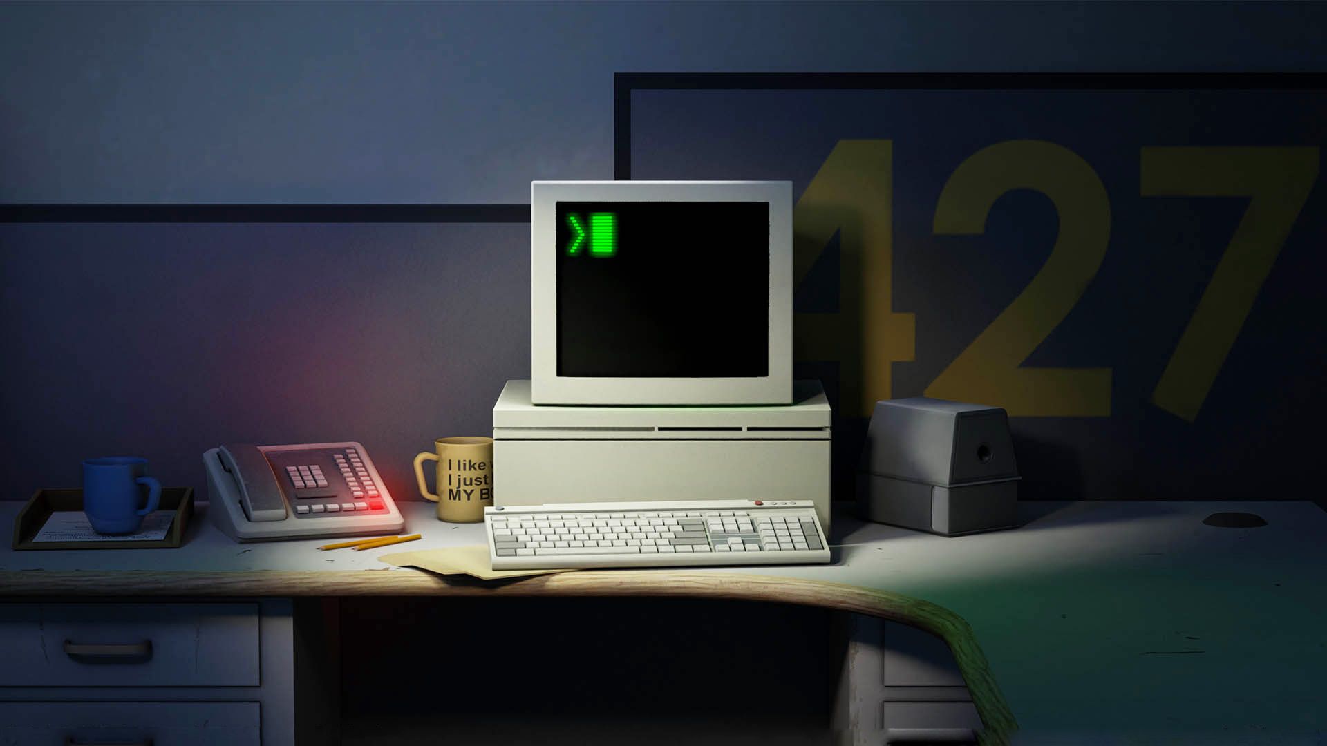 دفتر کار استنلی در بازی The Stanley Parable Ultra Deluxe