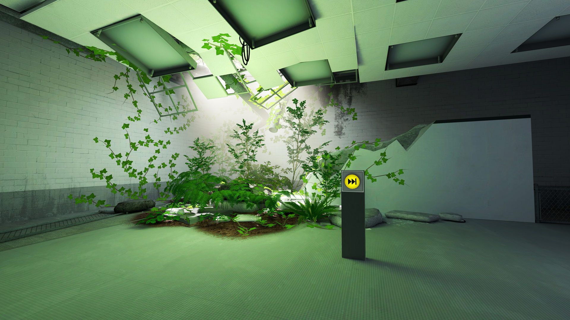اتاق دکمه اسکیپ در  بازی The Stanley Parable Ultra Deluxe