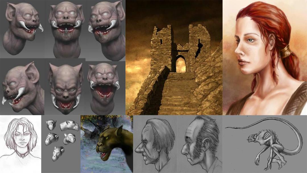 طرح‌های بازی The Witcher: Outcast