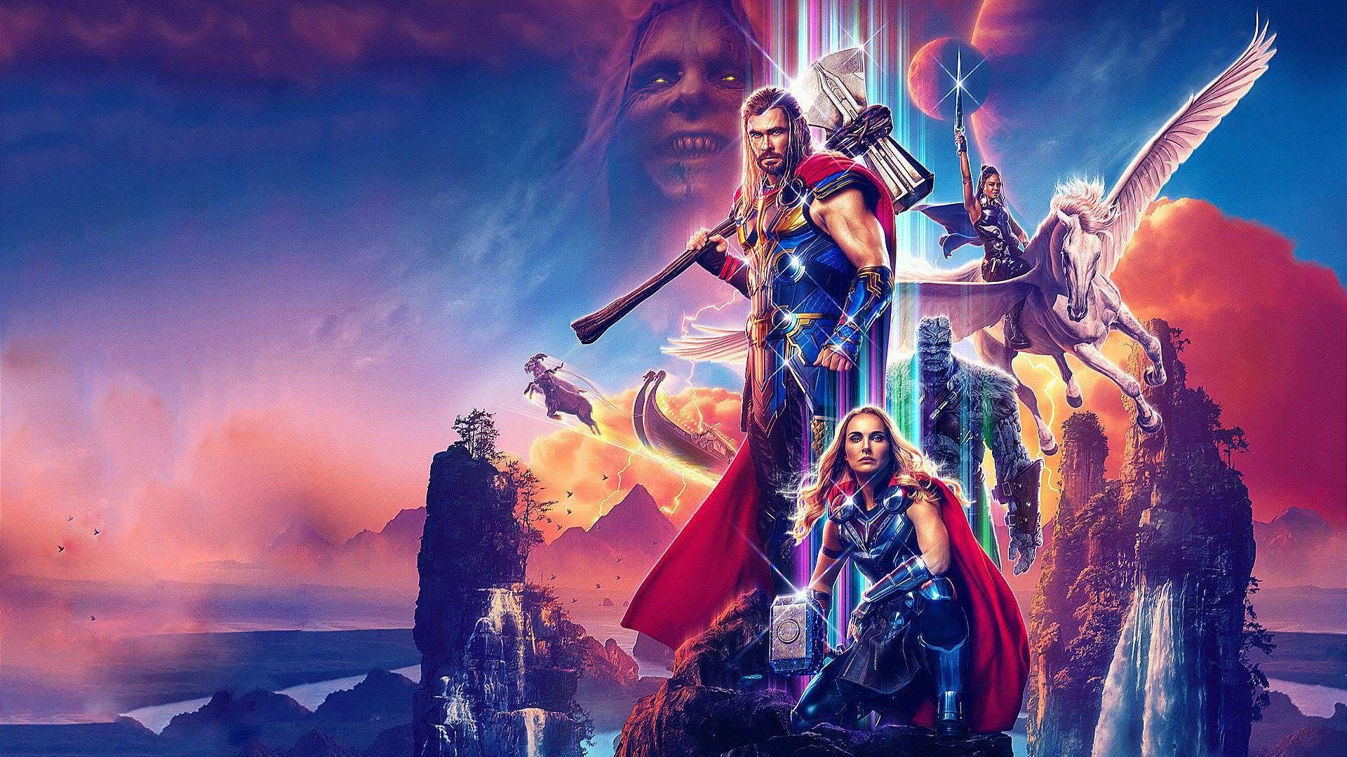 والپیپر فیلم Thor: Love and Thunder 