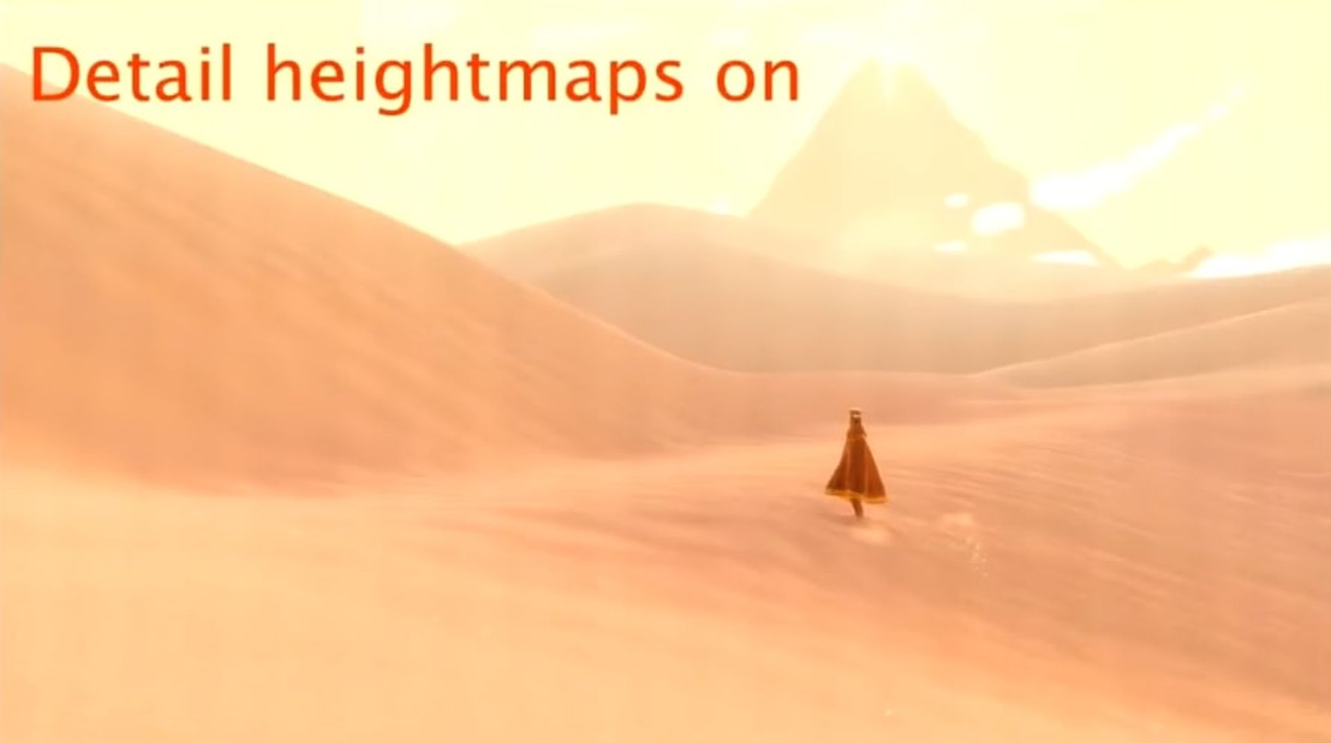 Detail heightmap on  بازی jounrey