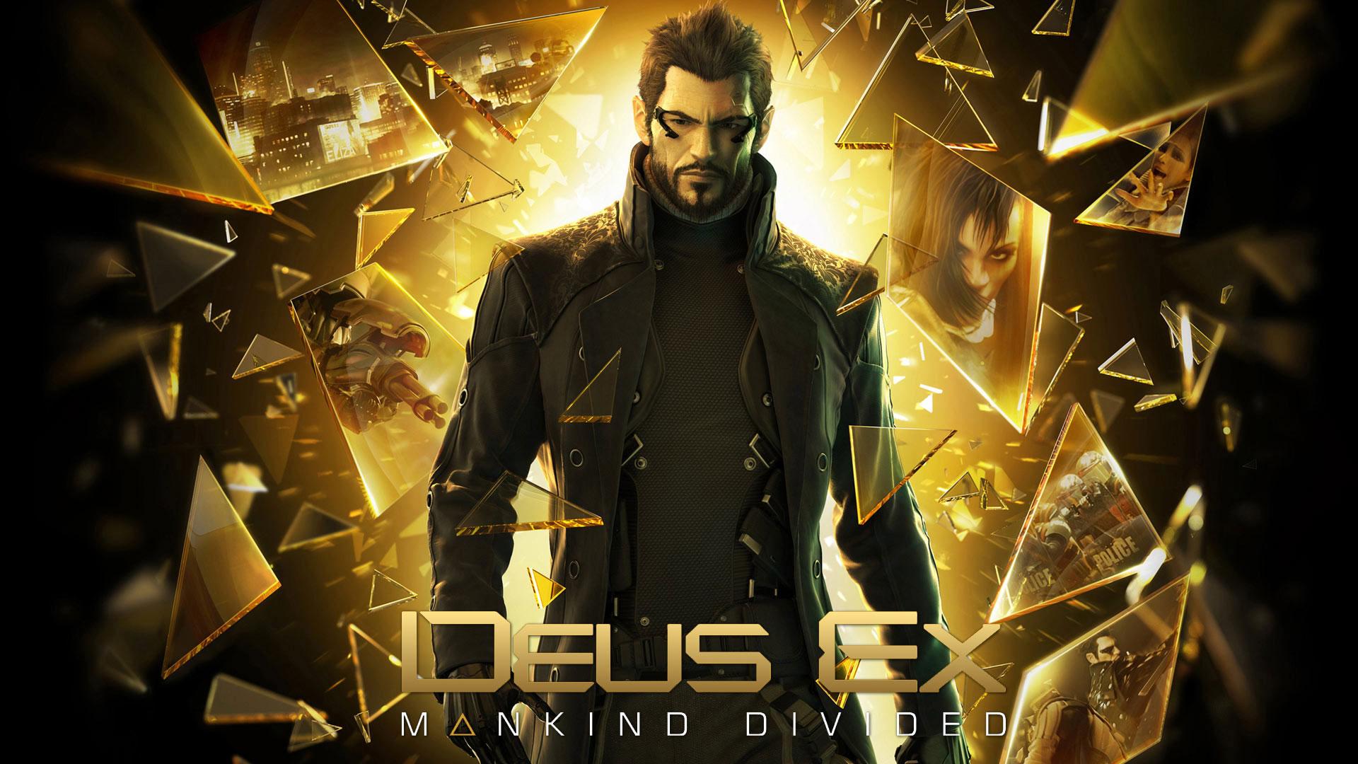 آدام جنسن در بازی Deux Ex Mankind Divided