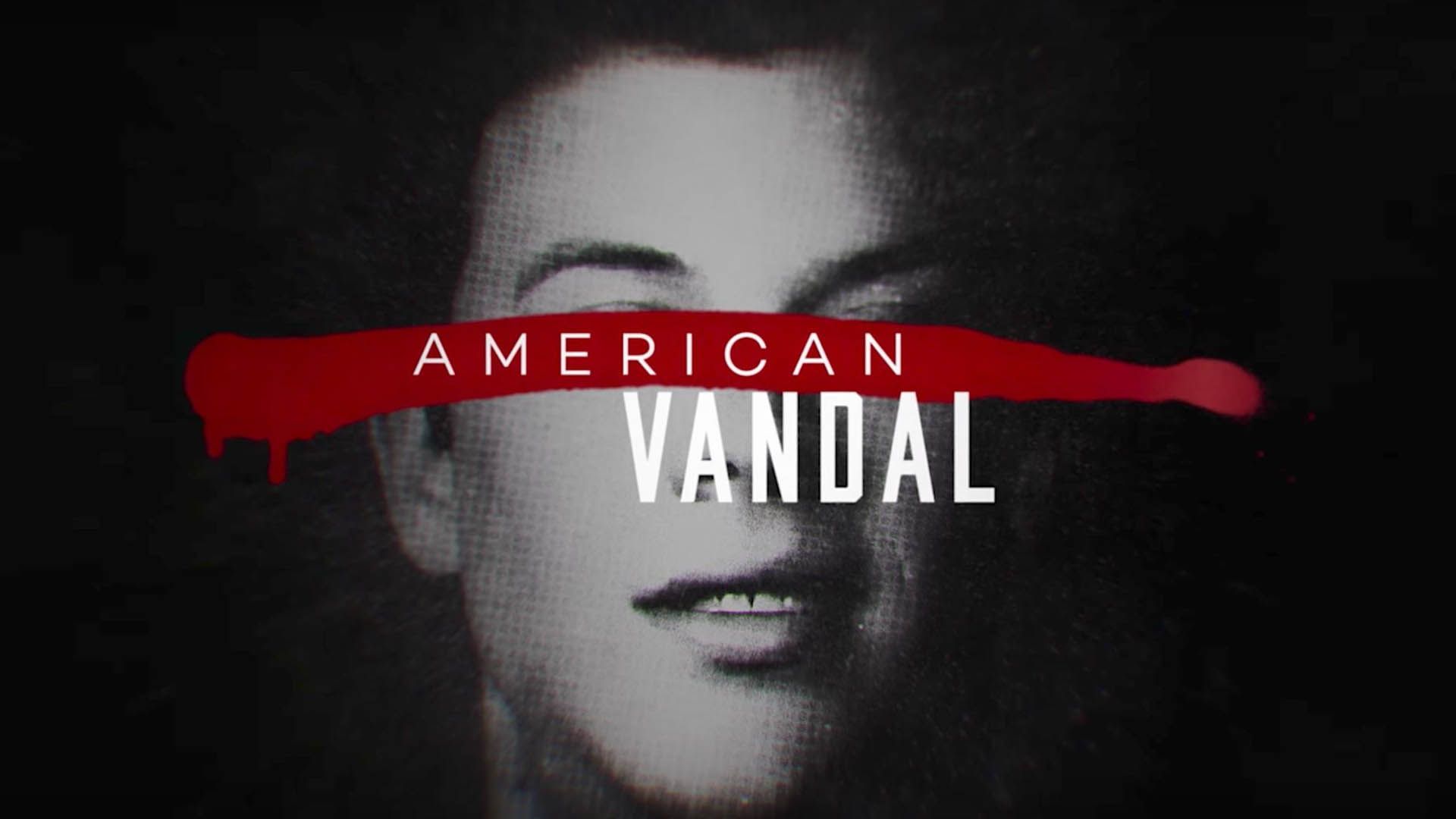 پوستر سریال American Vandal با تصویری از مضنون اصلی این سریال