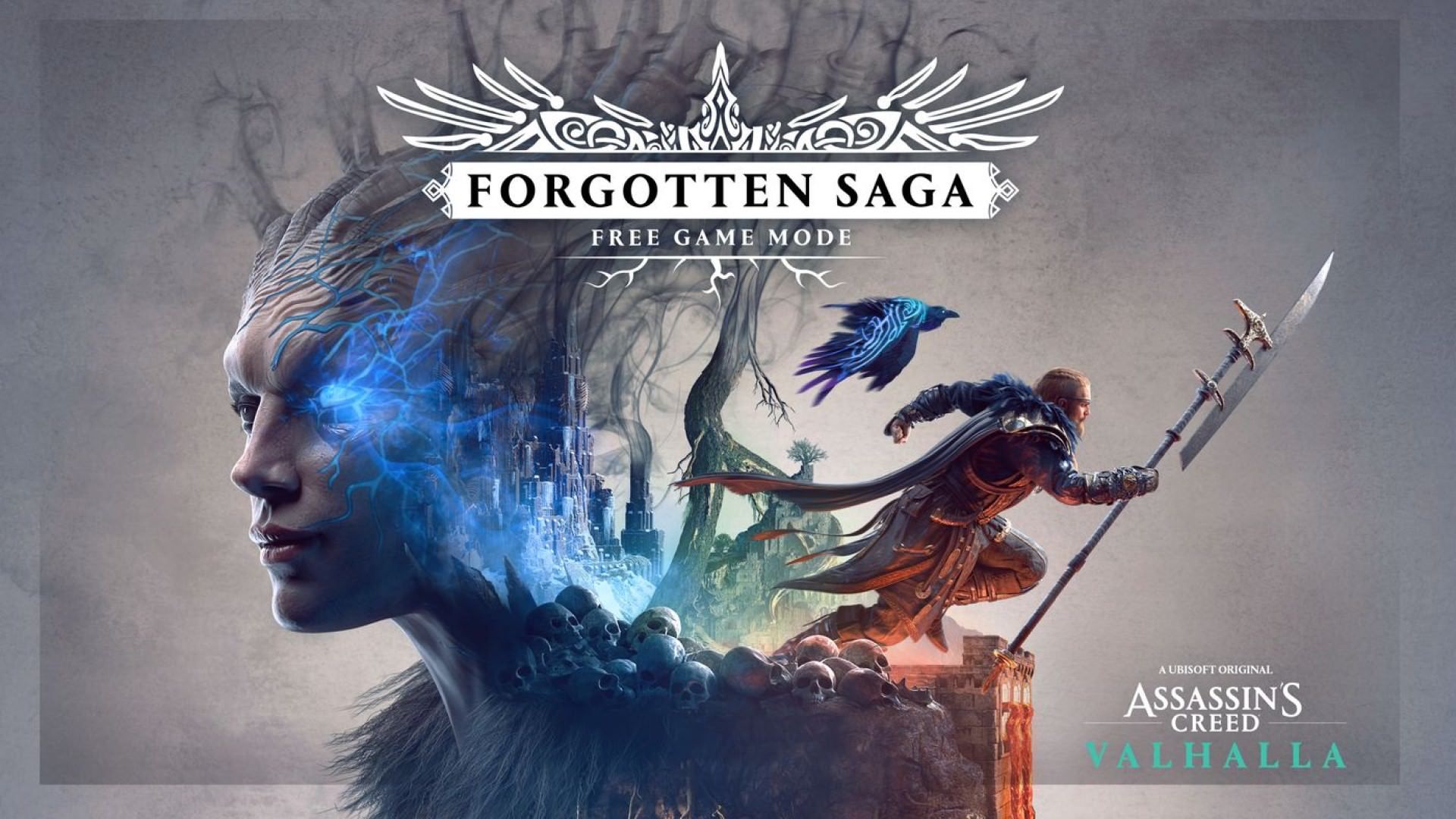 تصویر هنری بسته الحاقی Forgotten Saga بازی Assassin’s Creed Valhalla