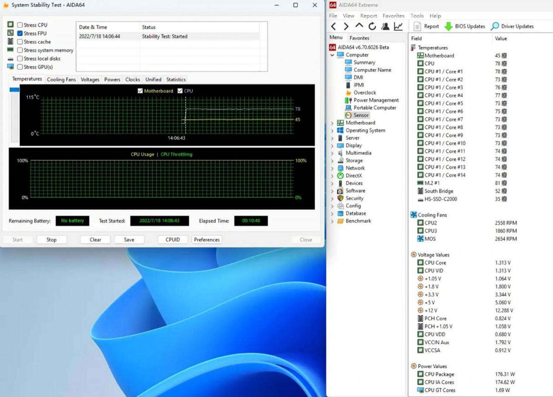 نتایج بنچمارک پردازنده i5-13600K