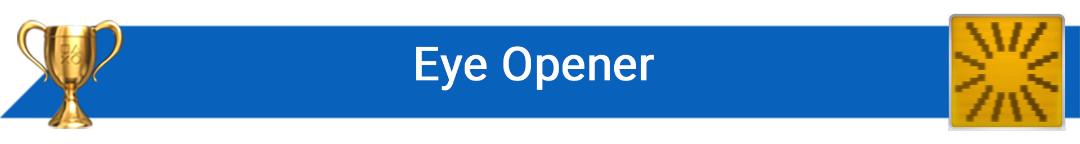 تروفی Eye Opener