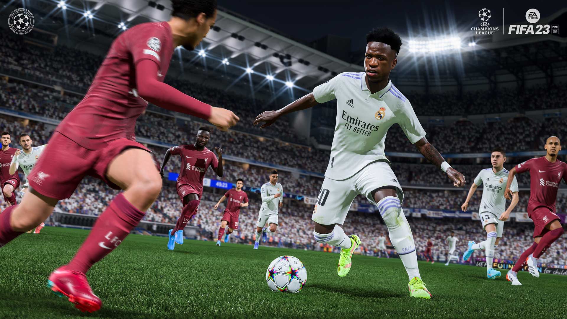 وینیسیوس جونیور در بازی FIFA 23 (فیفا ۲۳) شرکت الکترونیک آرتز