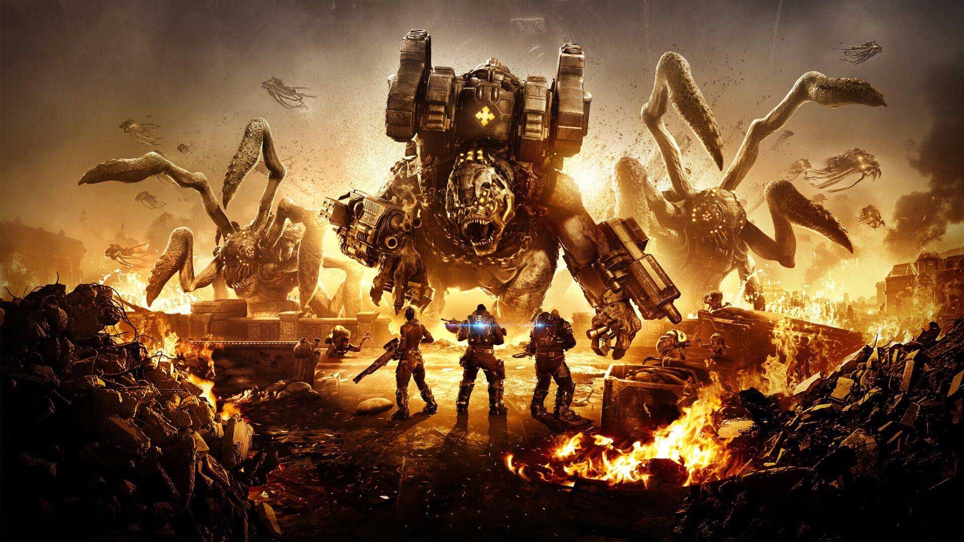 پوستر بازی Gears Tactics